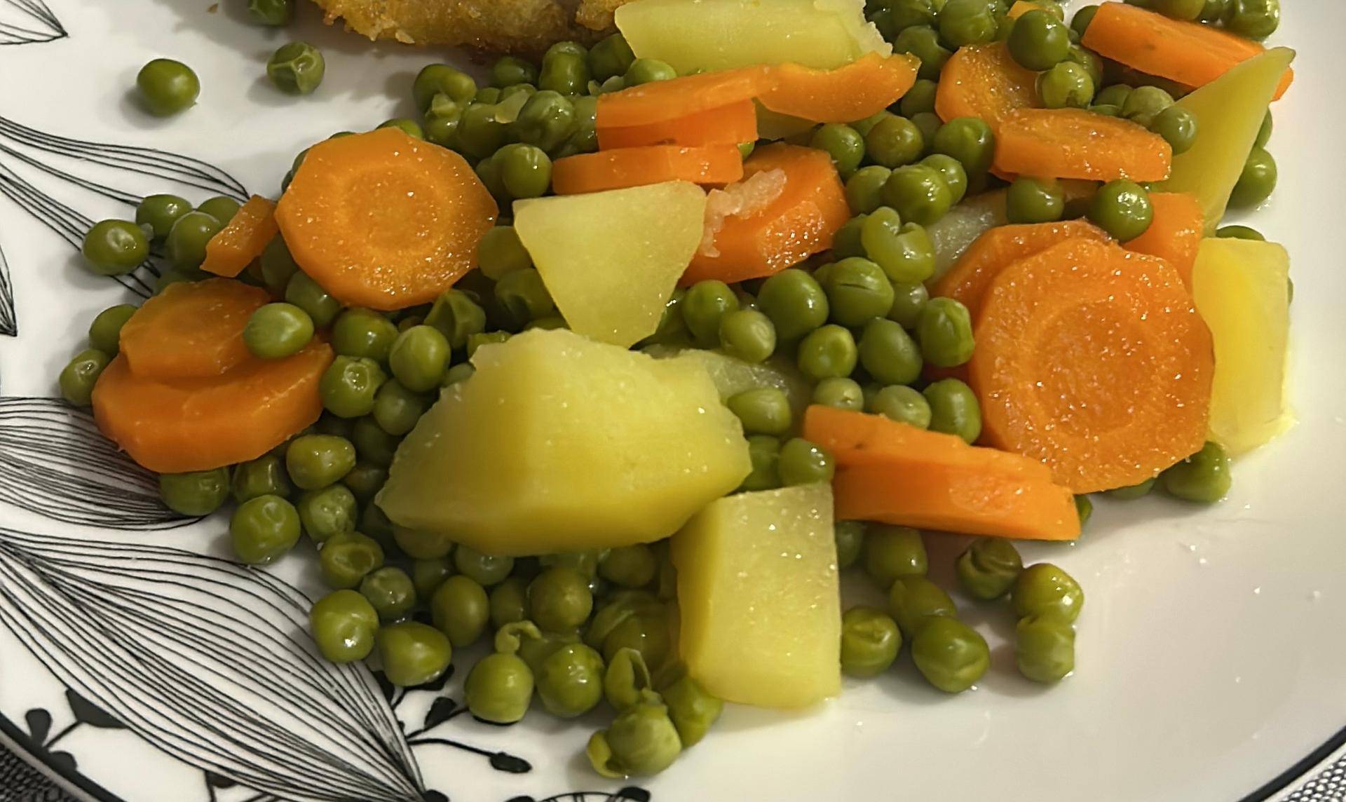 Petit pois, carotte, pomme de terre - Recepten Cookeo | Moulinex