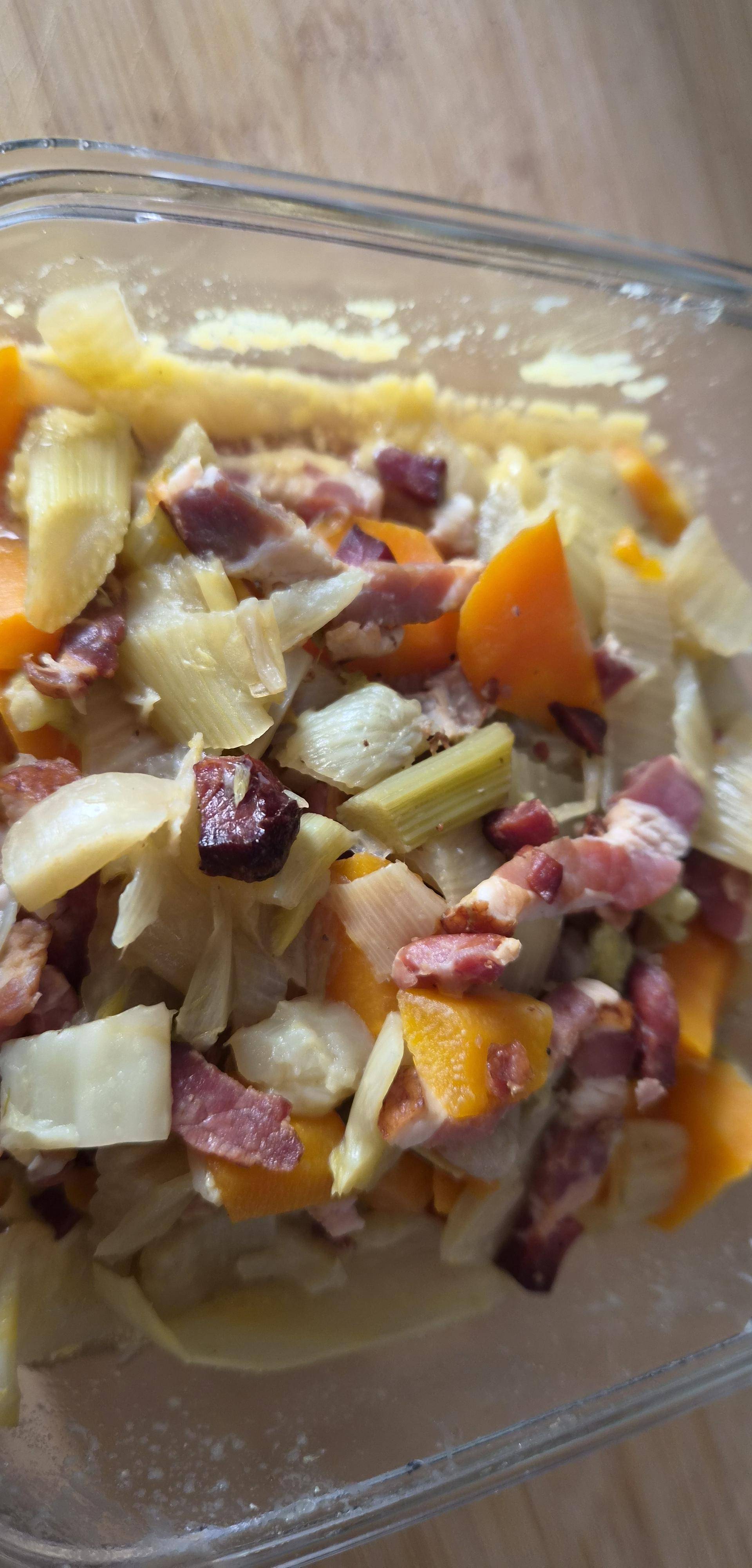 Fenouil aux carottes et lardons fumés de Hermine - Recette Cookeo 9in1 | Moulinex