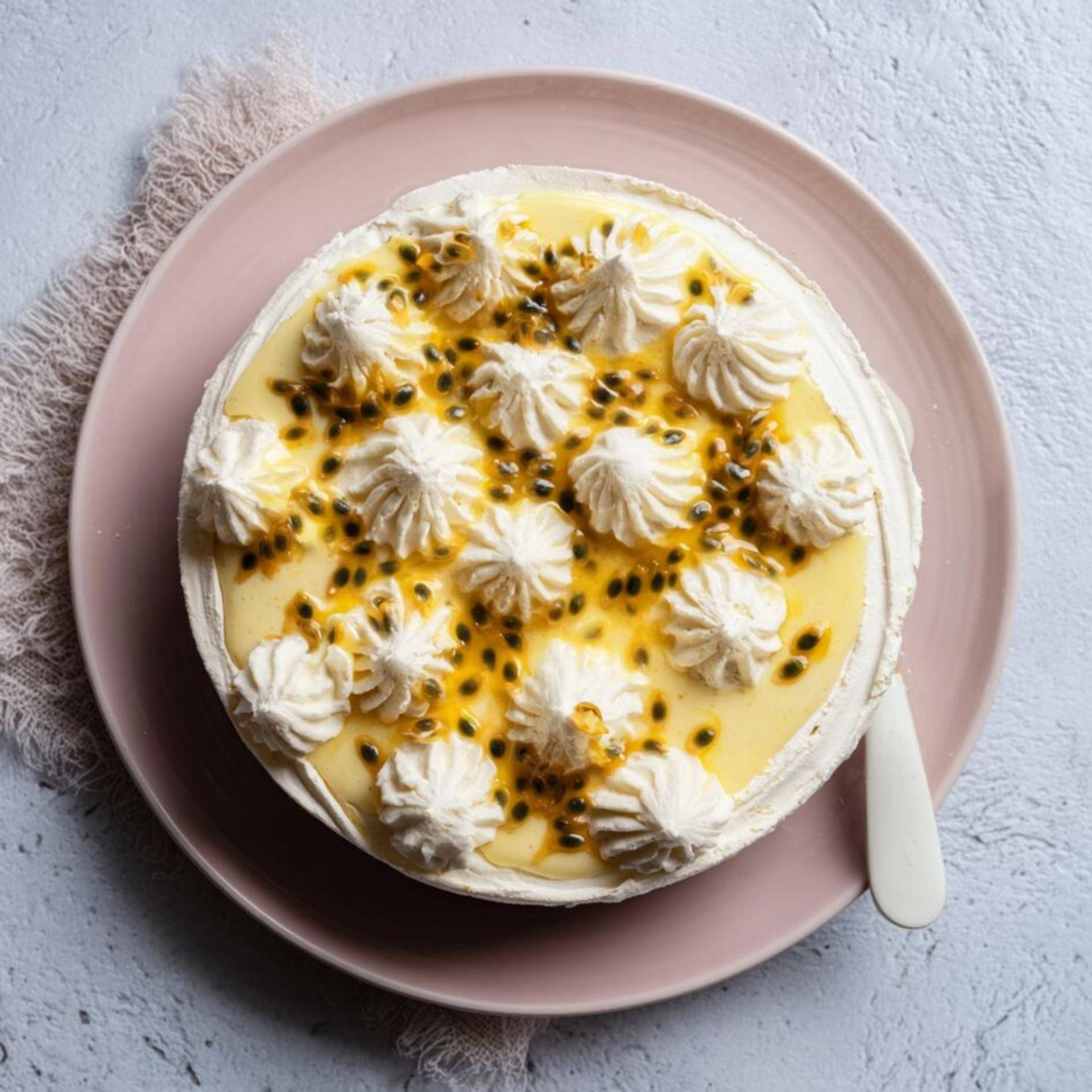 Vacherin aux fruits exotiques - Recette Companion Connect | Moulinex