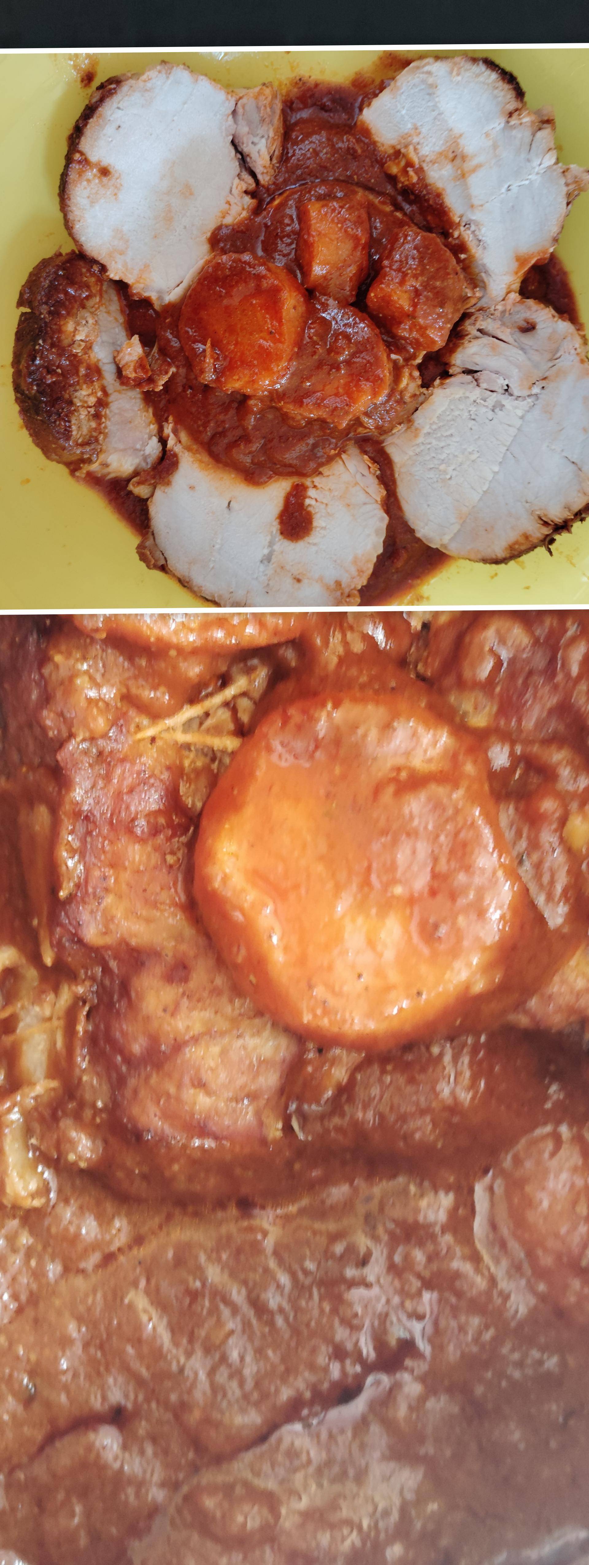 Rôti de porc aux 5 épices et carottes et tomate - Recette Cookeo V3 | Moulinex