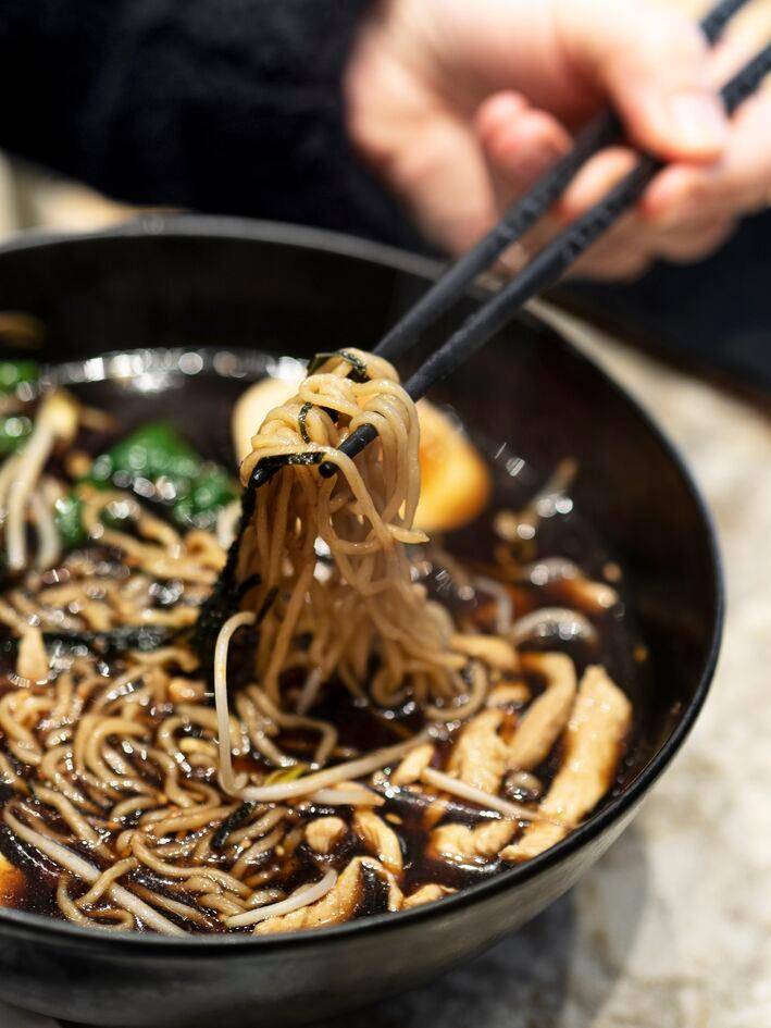 Ramen aux champignons - Recepten Perfectmix Cook | Moulinex