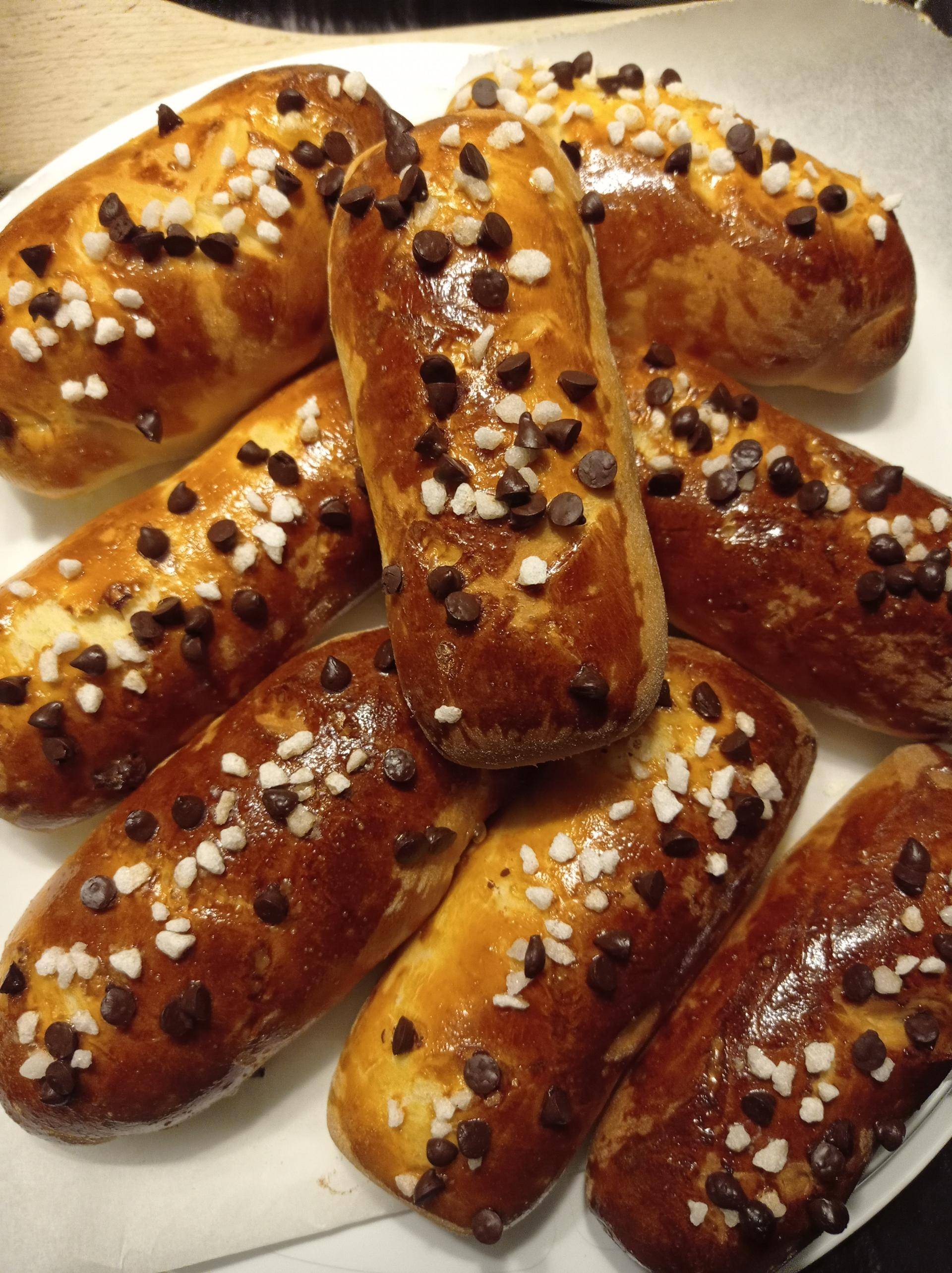 Pains viennois fournés chocolat - Recepten Companion Connect XL | Moulinex