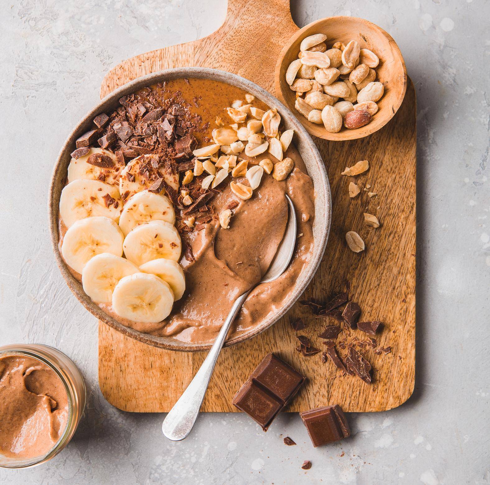 Nice cream choco banane - Recette Blend up | Moulinex