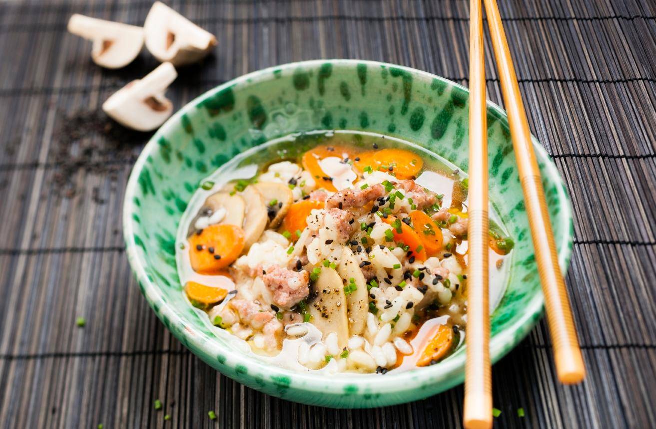 Soupe de riz à l’asiatique - Recette Cookeo | Moulinex
