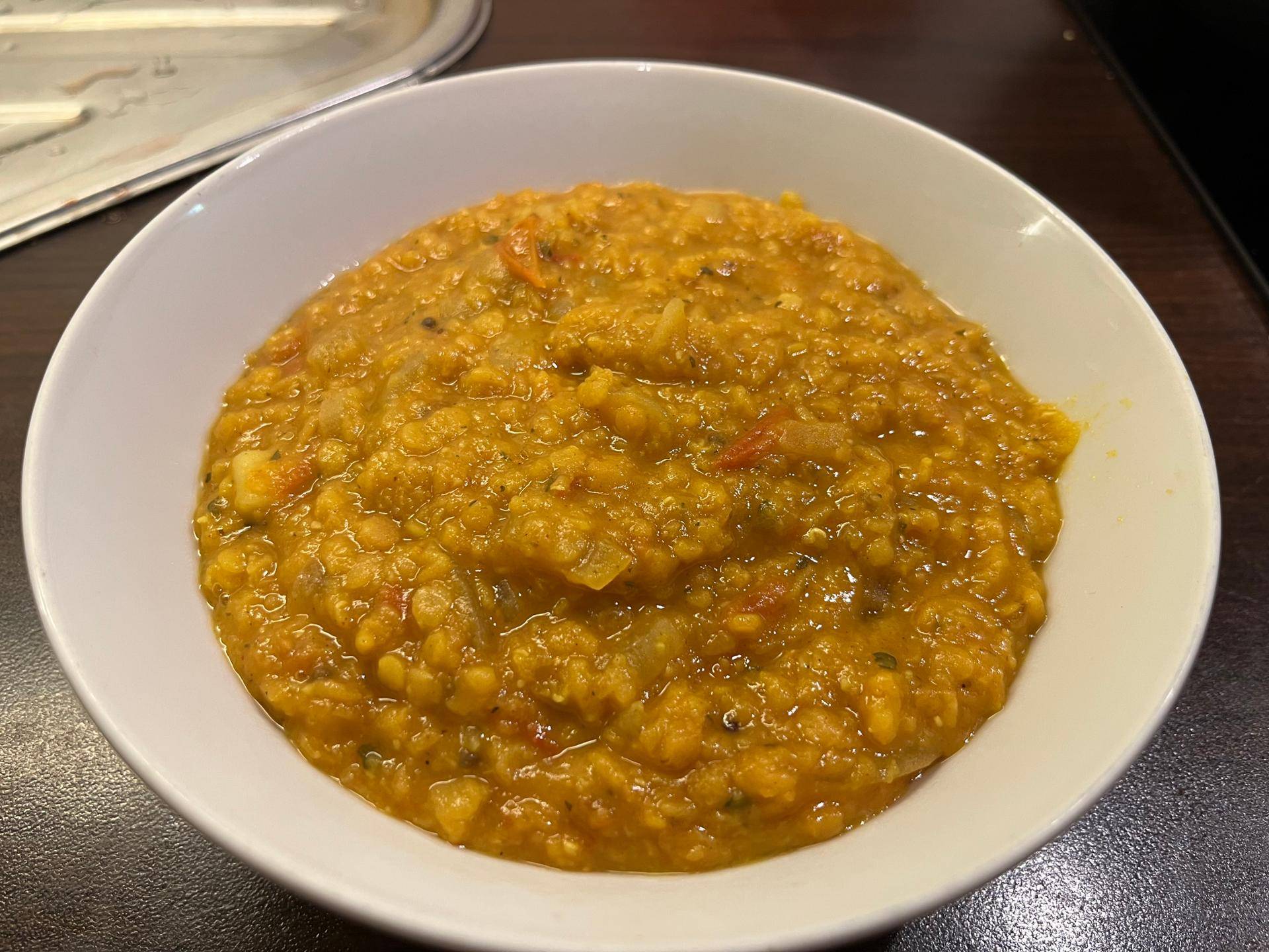 Authentique dahl de lentilles indien - Recette Cookeo Mini | Moulinex