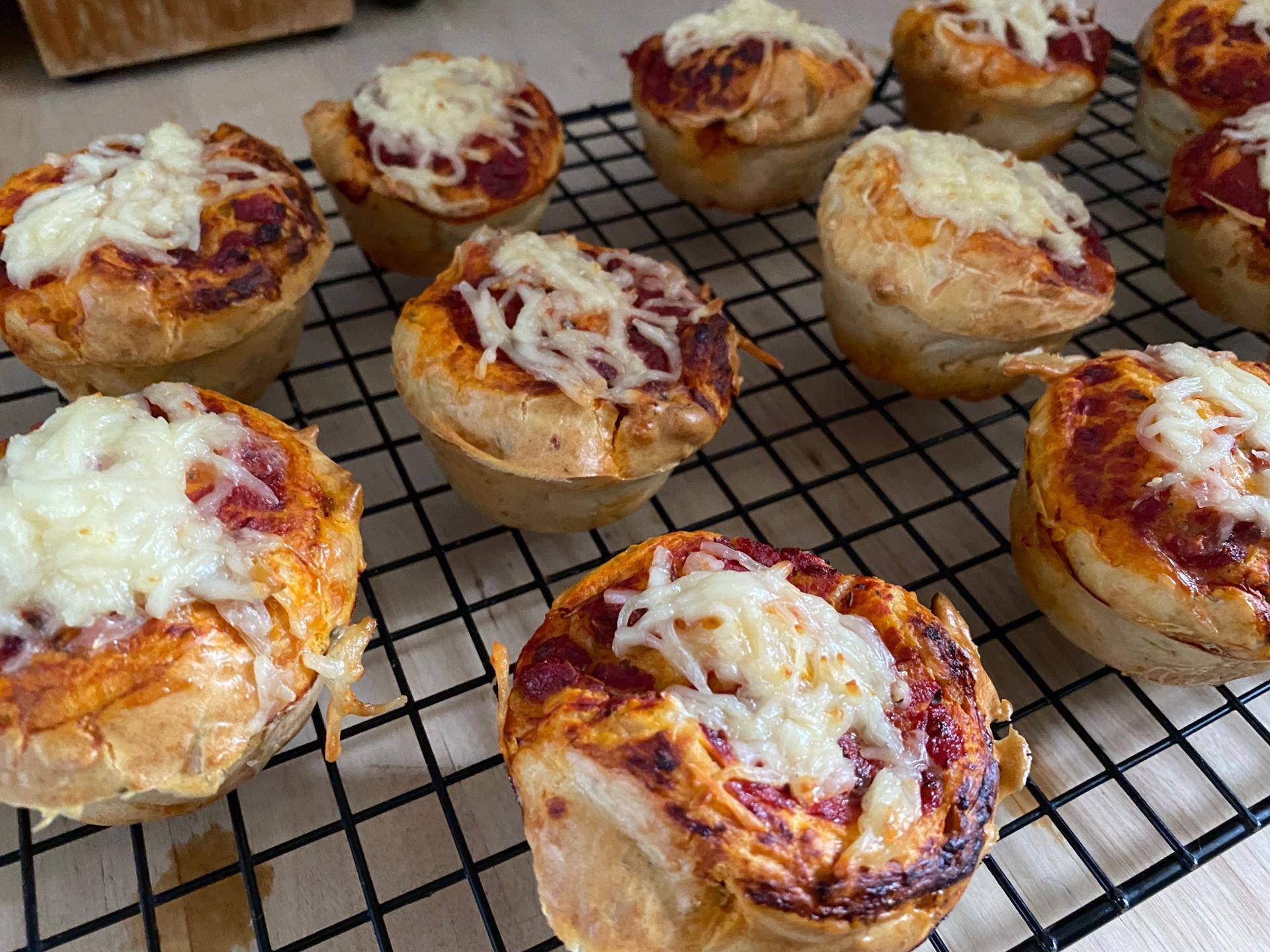 Muffins façon pizza - Recette Companion Connect XL | Moulinex