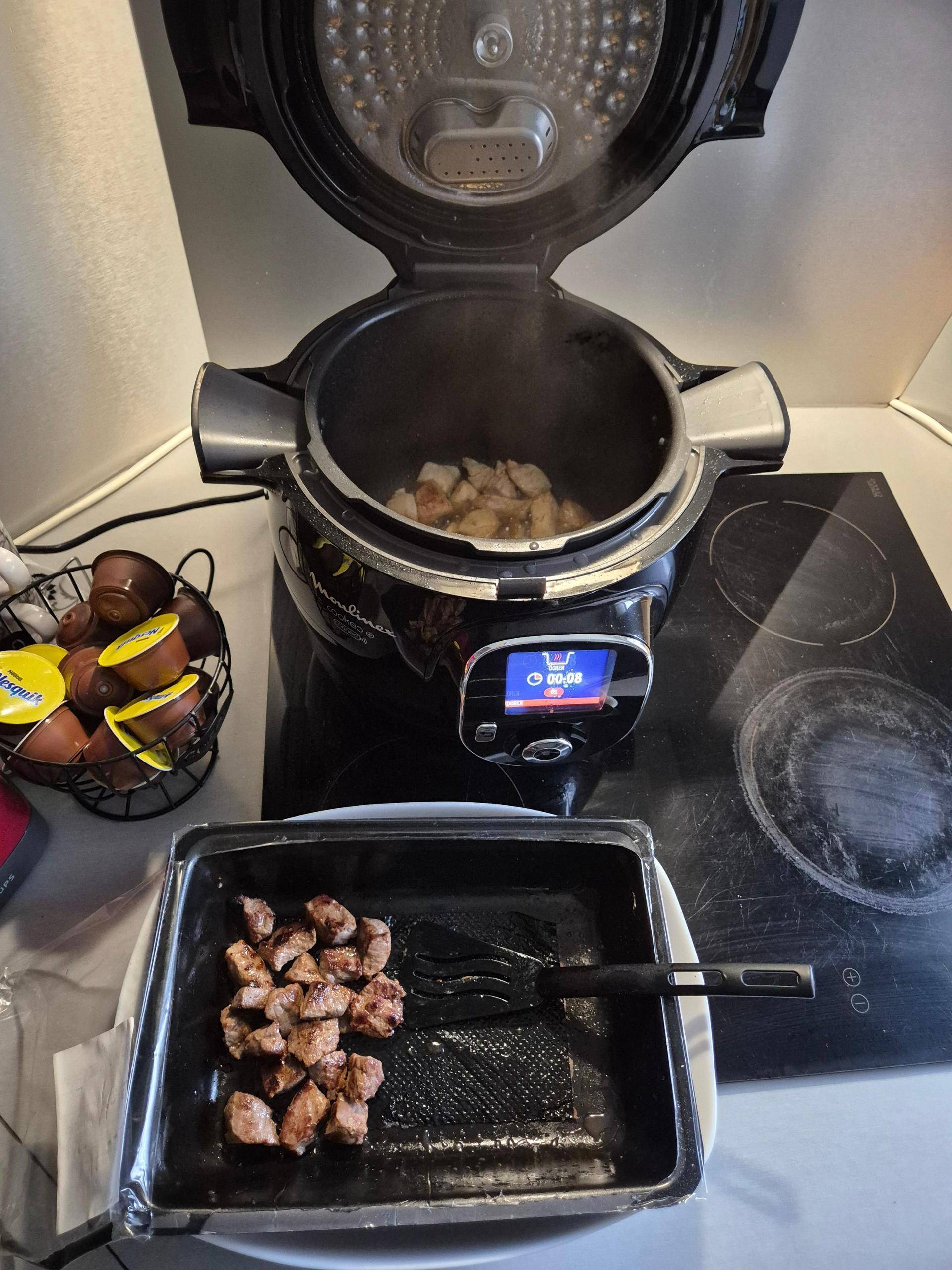 Viande à fondue bourguignone - Recette Cookeo | Moulinex