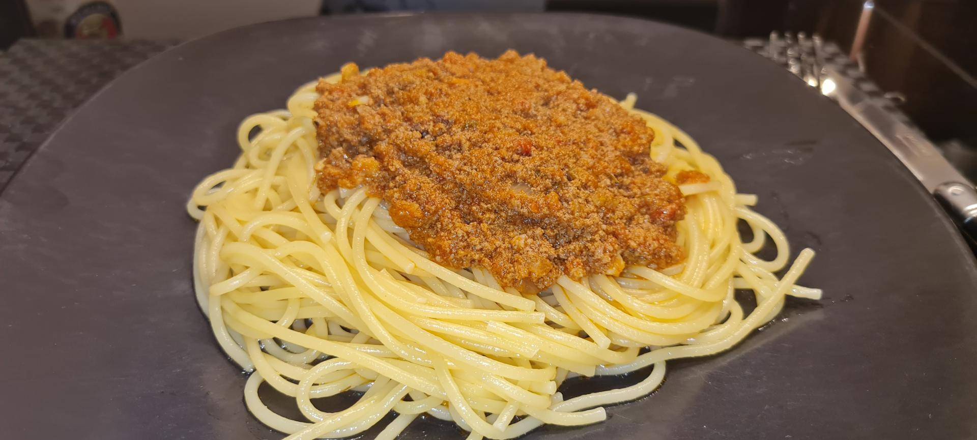Spagettis Bolognaise Maison - Recepten Companion Connect XL | Moulinex