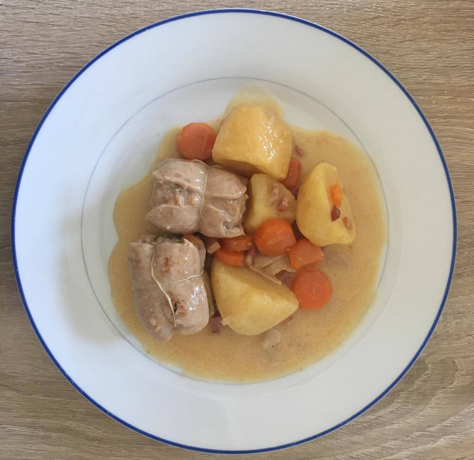 Paupiettes de veau, carottes et pommes de terre - Recepten Cookeo | Moulinex