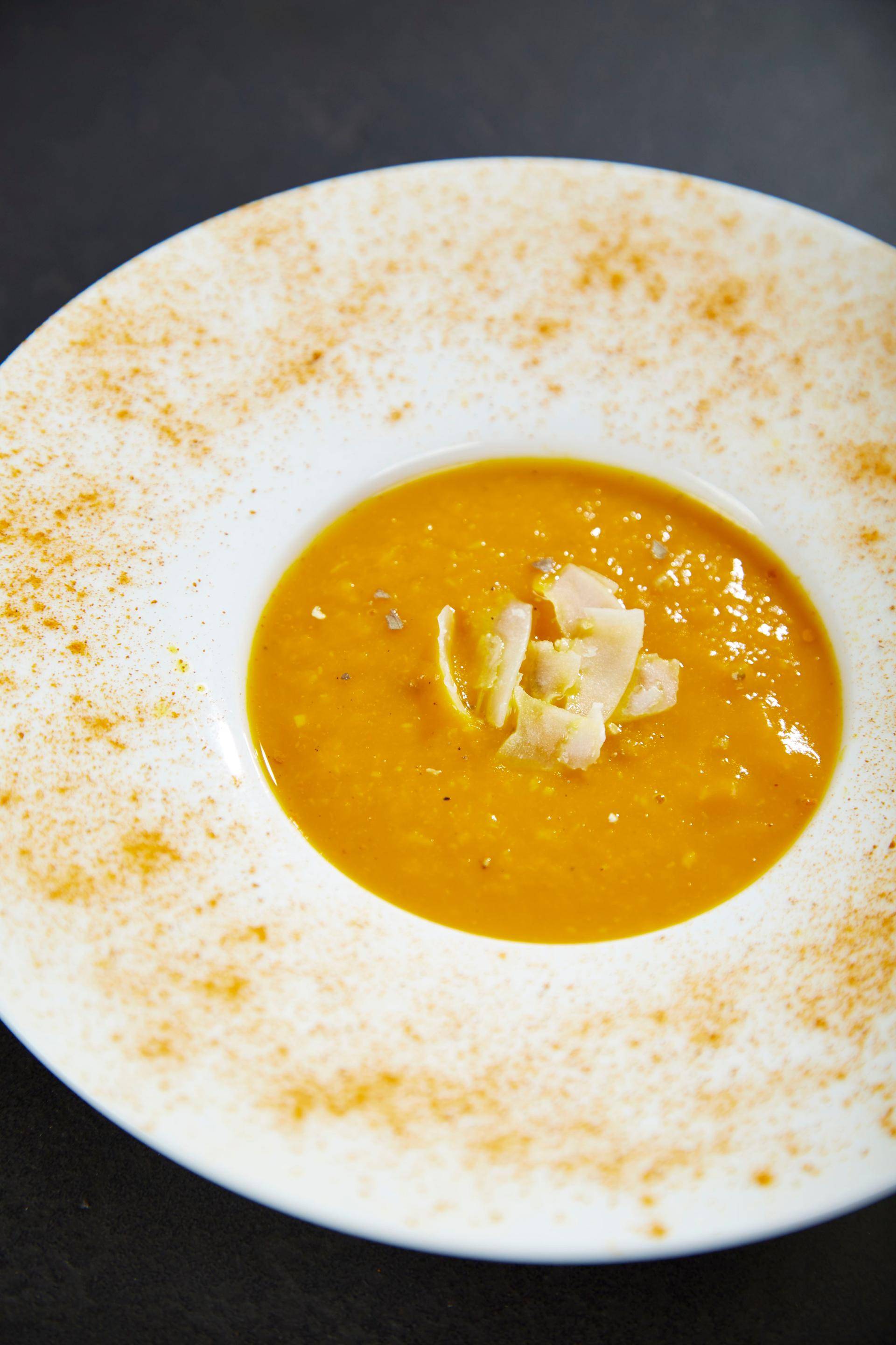 Soupe de potimarron à la noix de coco - Recette Companion Connect | Moulinex
