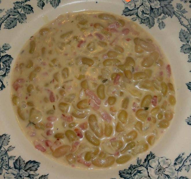 Flageolet à la crème et aux lardons - Recepten Cookeo V3 | Moulinex
