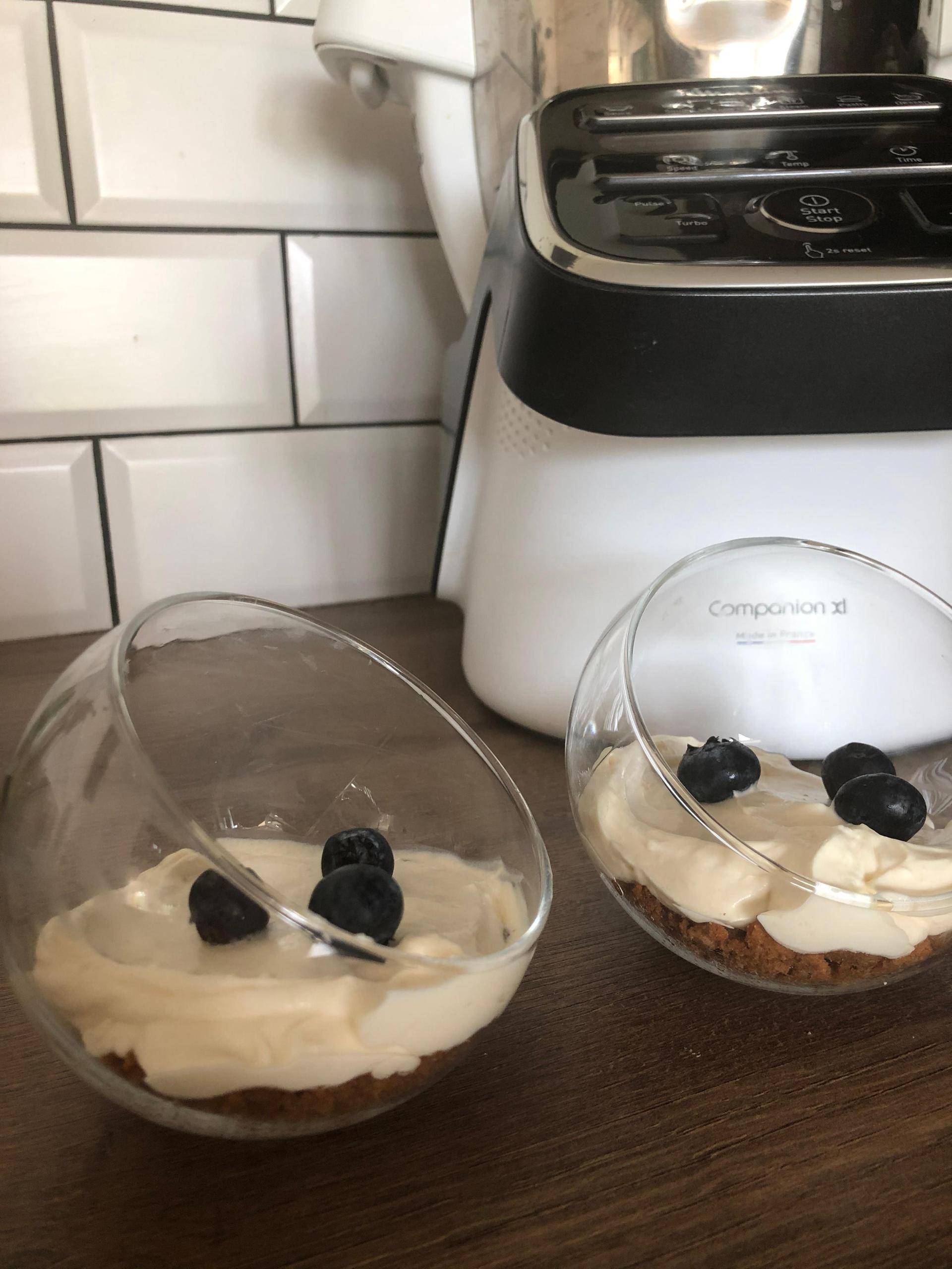 Cheesecake sans cuisson - Recepten Companion XL | Moulinex