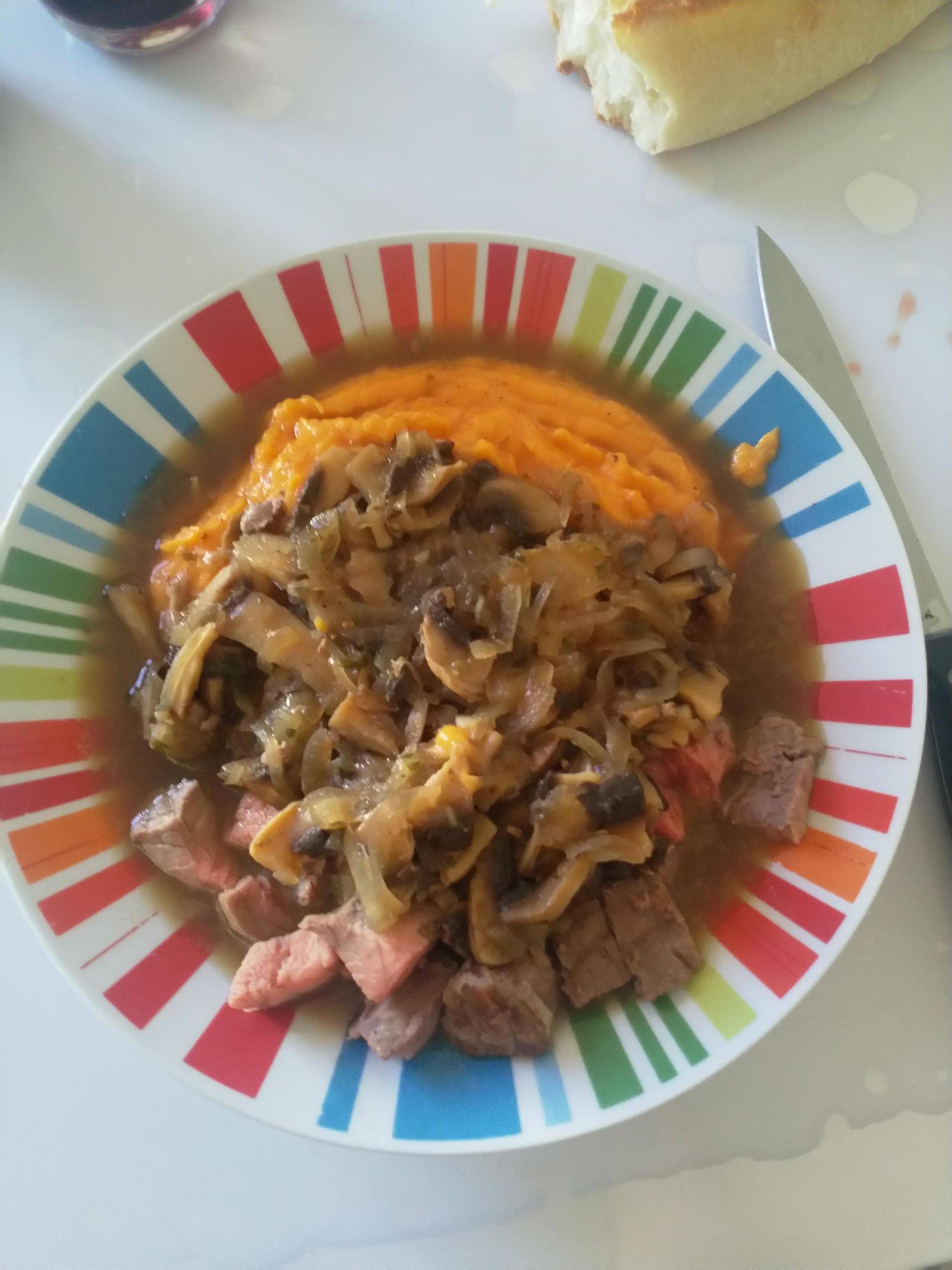 Rôti de bœuf aux champignons - Recette Cookeo | Moulinex