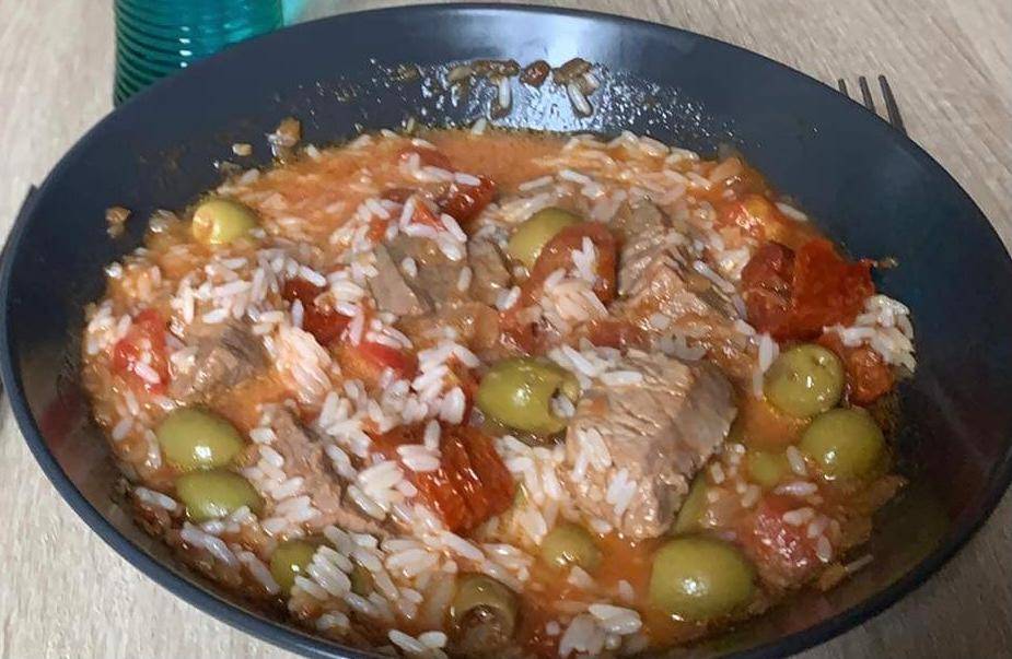 Boeuf sauté aux olives et tomates séchées et riz - Recepten Companion Connect XL | Moulinex
