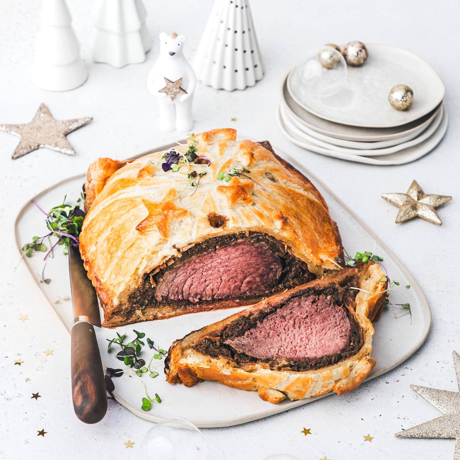 Bœuf Wellington à l’ail noir - Recette Companion | Moulinex
