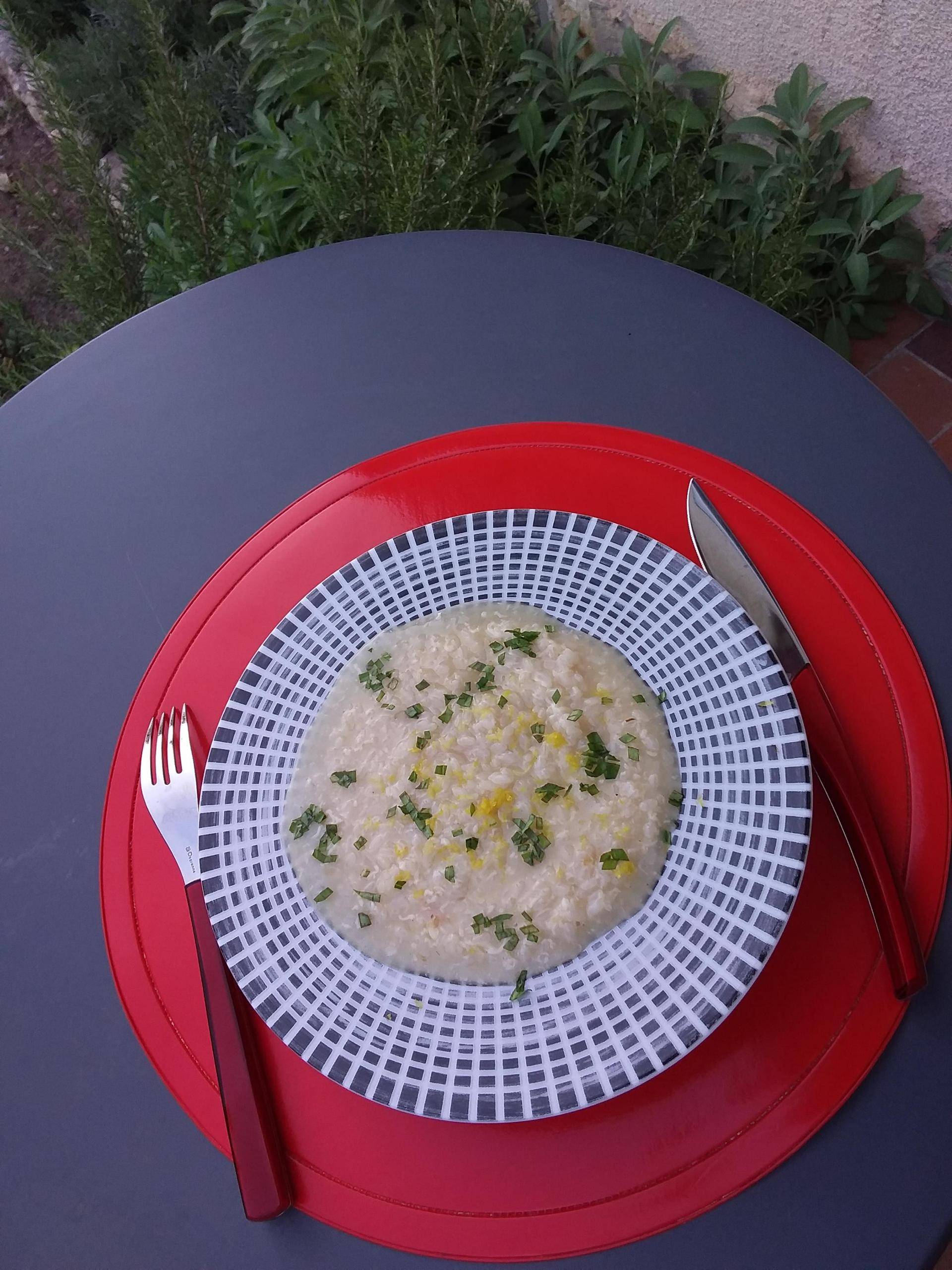 Risotto citron ,basilic - Recepten Cookeo | Moulinex