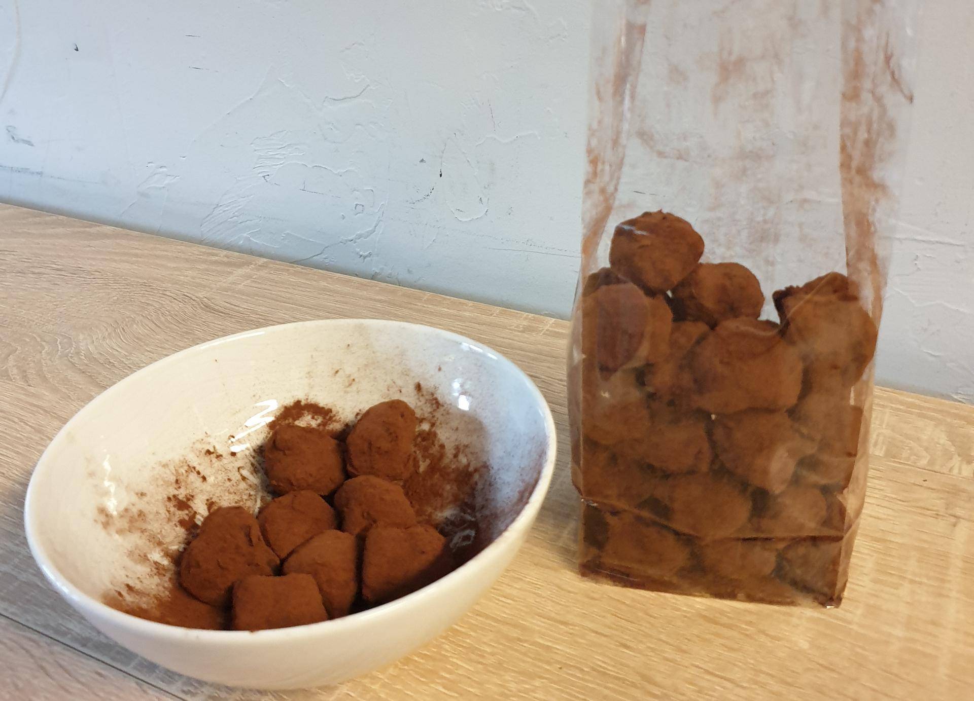 Véritables truffes au chocolat - Recette Companion Connect XL | Moulinex