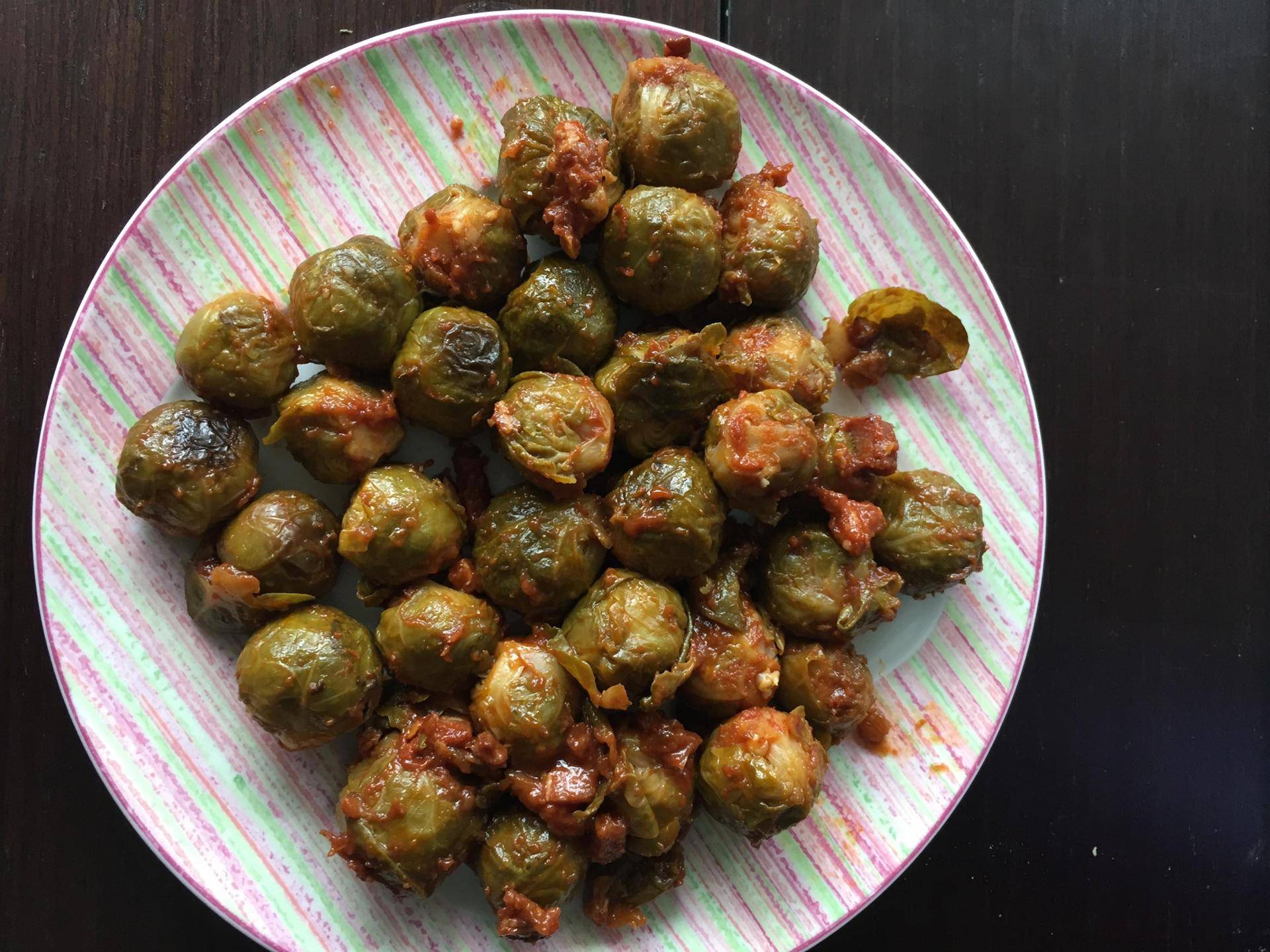 Choux de Bruxelles à la tomate - Recepten Cookeo | Moulinex