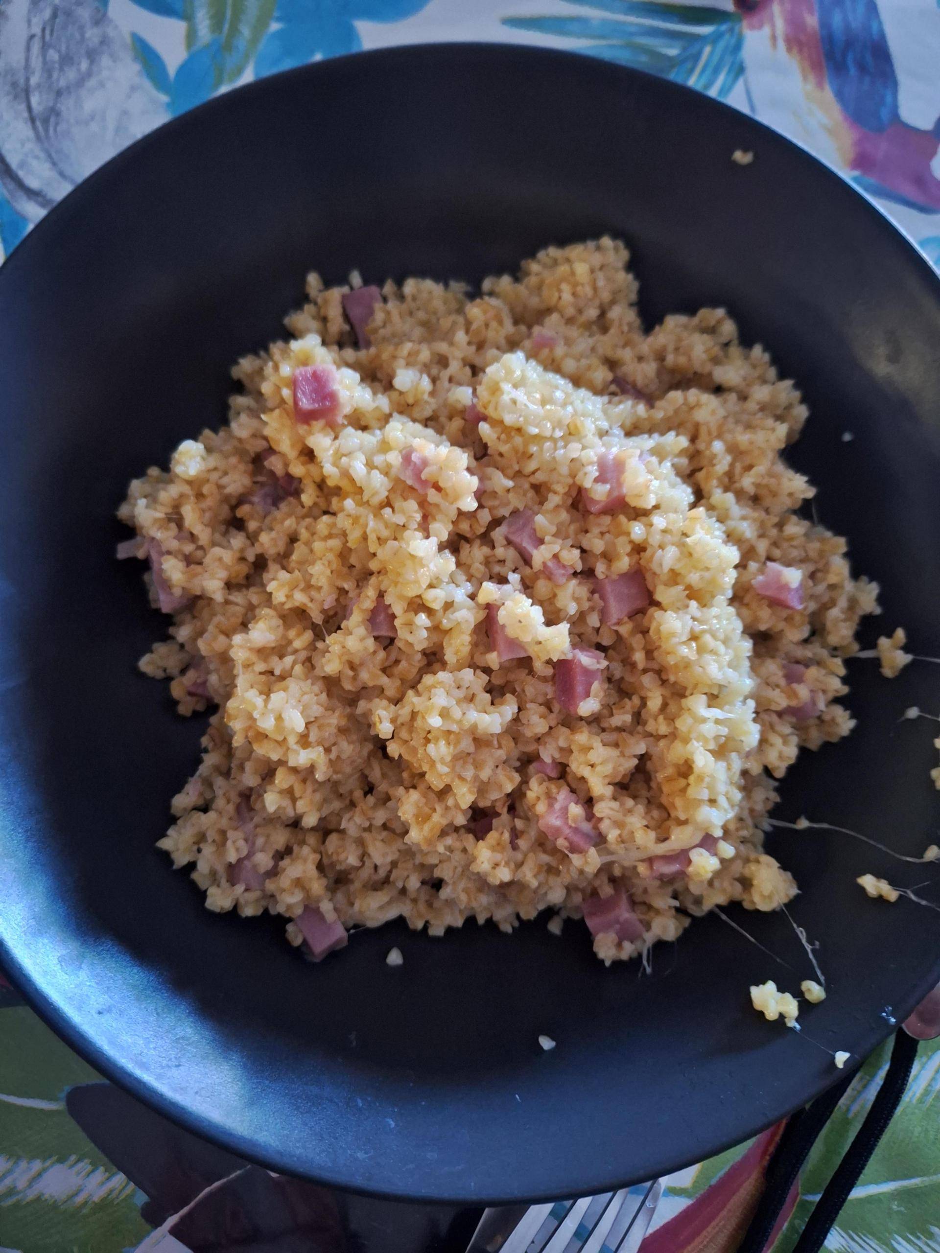 Boulgour au jambon - Recepten Cookeo | Moulinex