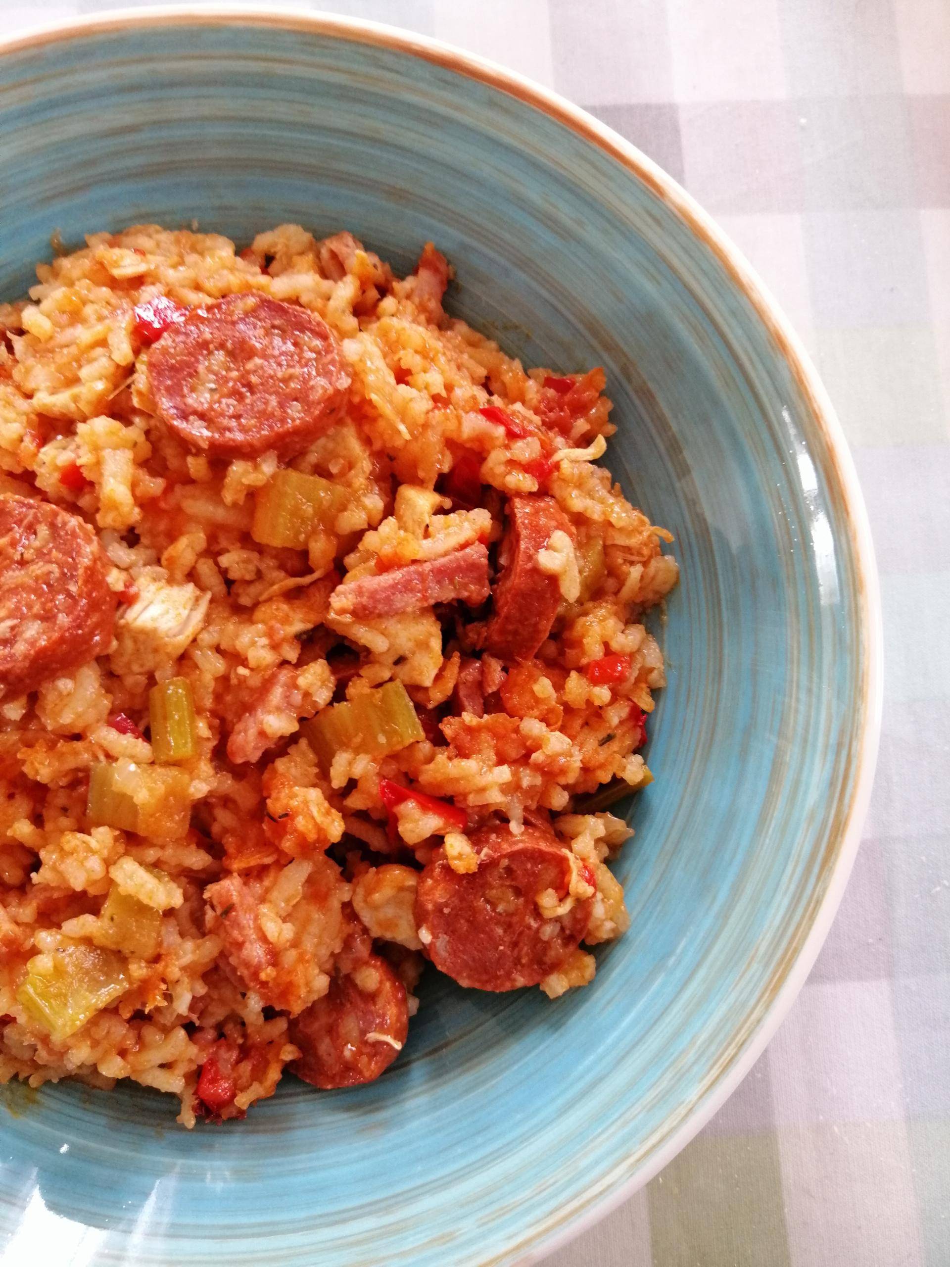 Jambalaya poulet chorizo - Recepten Companion Connect XL | Moulinex