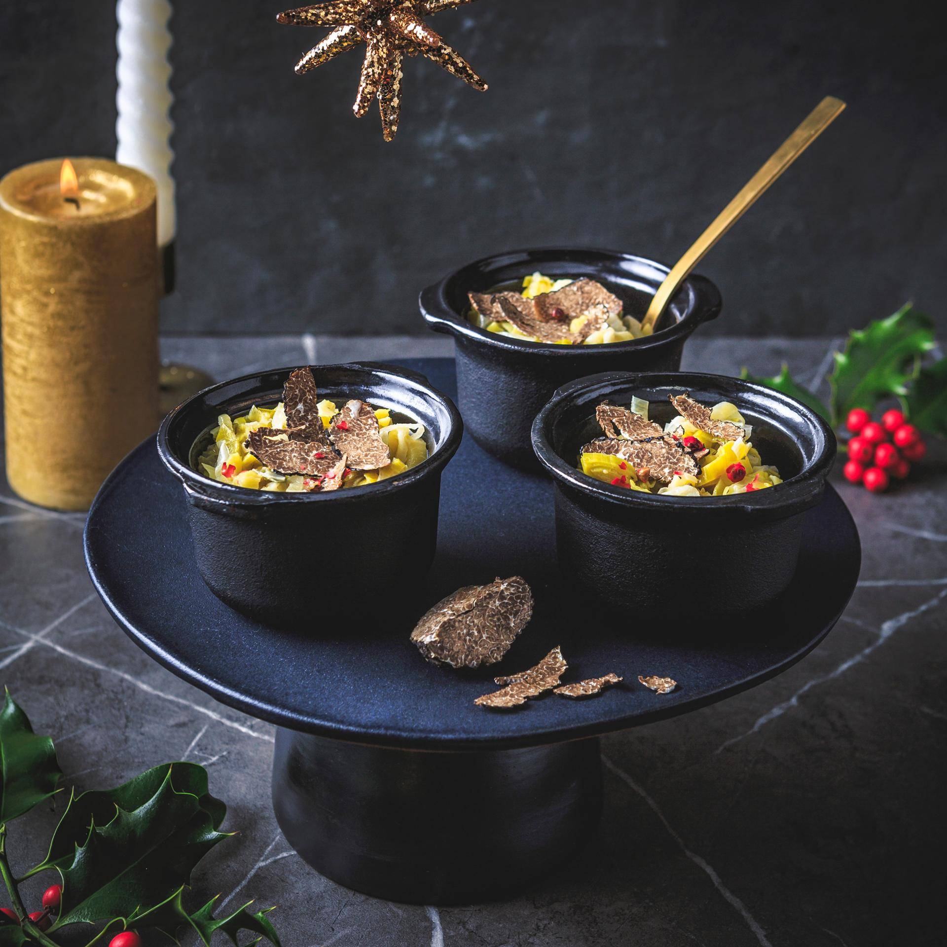 Fondue de poireaux truffe - Recepten Cookeo | Moulinex