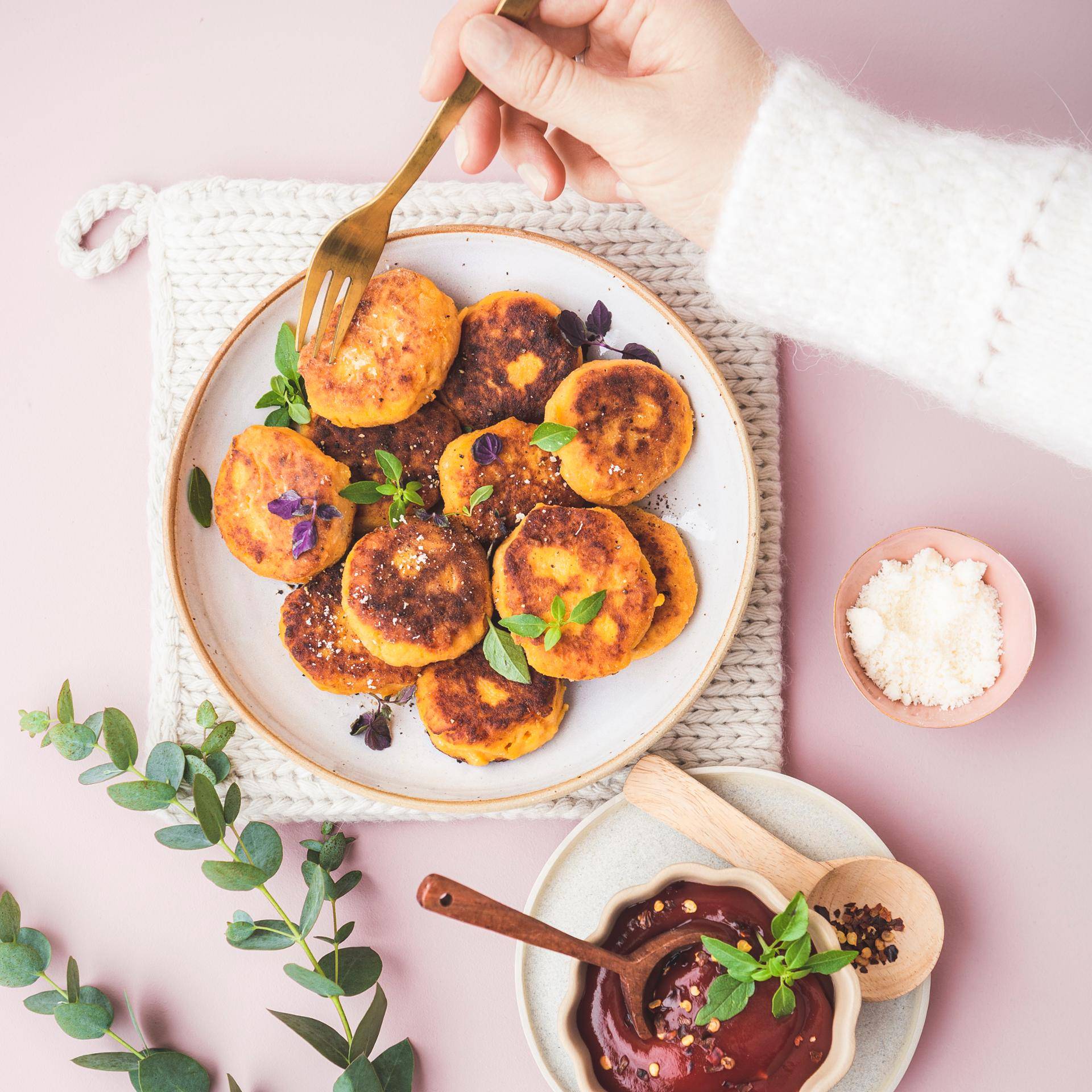 Croquettes de patates douces - Recette Companion | Moulinex