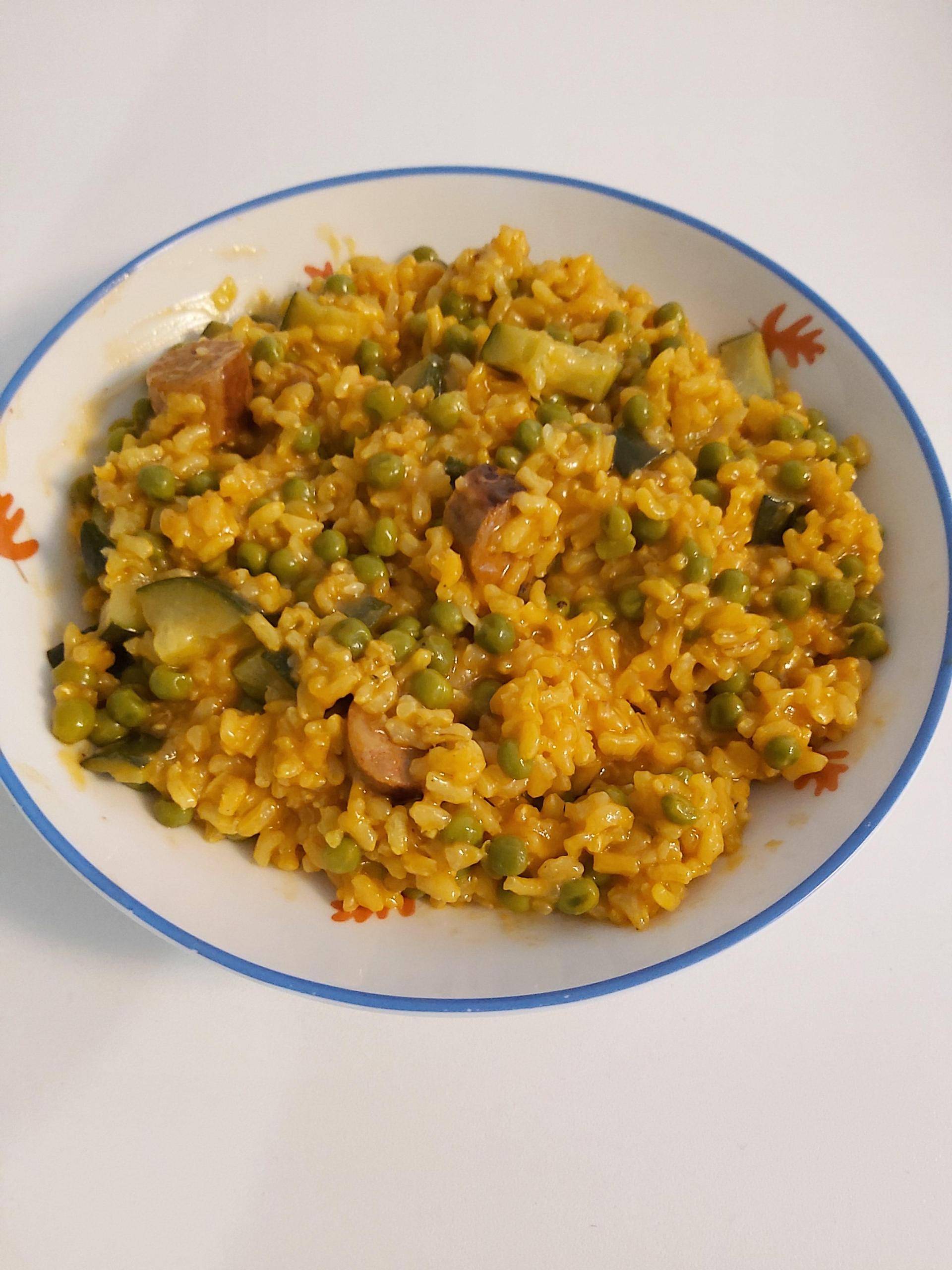 Riz merguez courgettes - Recepten Companion Connect | Moulinex