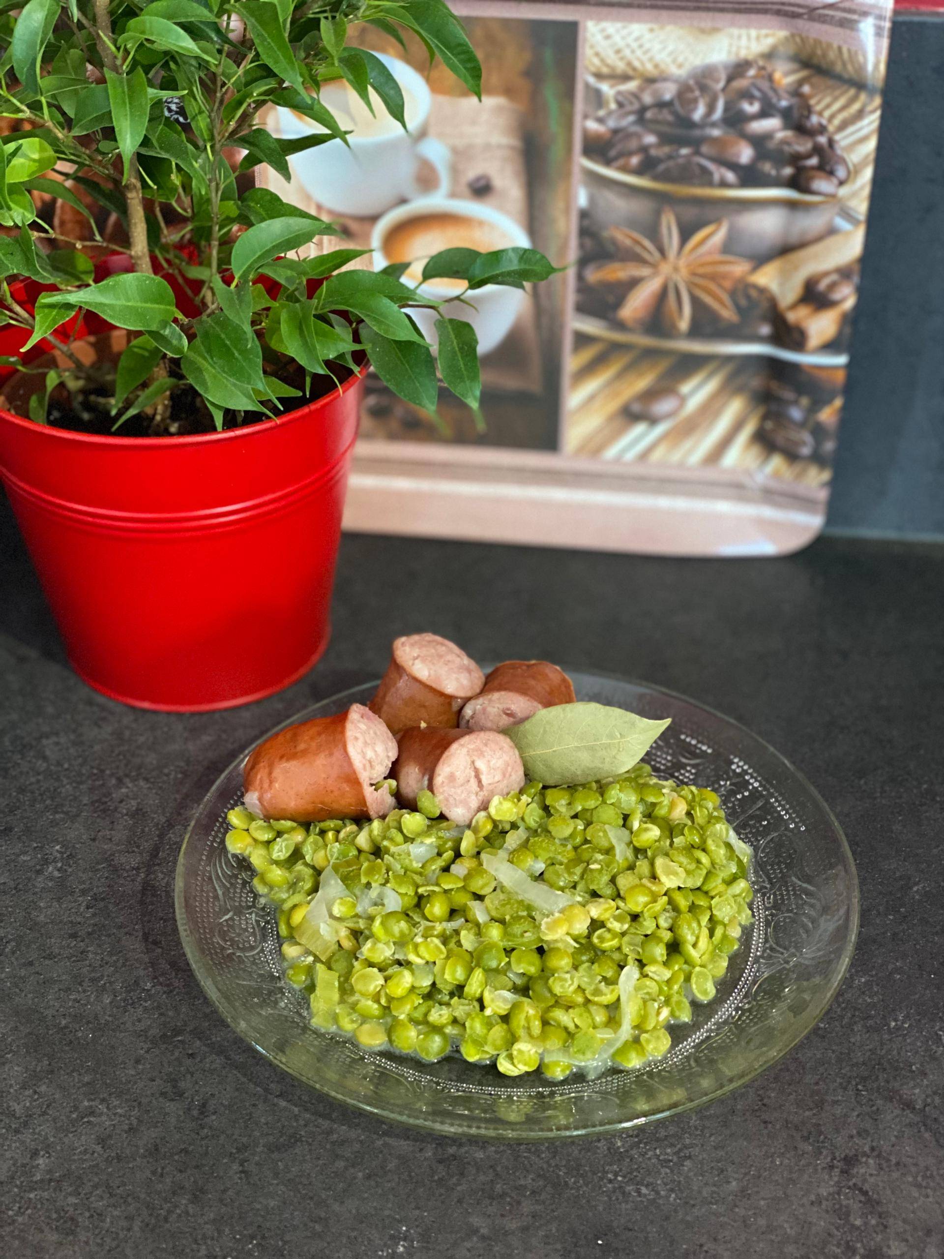 Pois cassés aux saucisses fumés - Recepten Cookeo | Moulinex