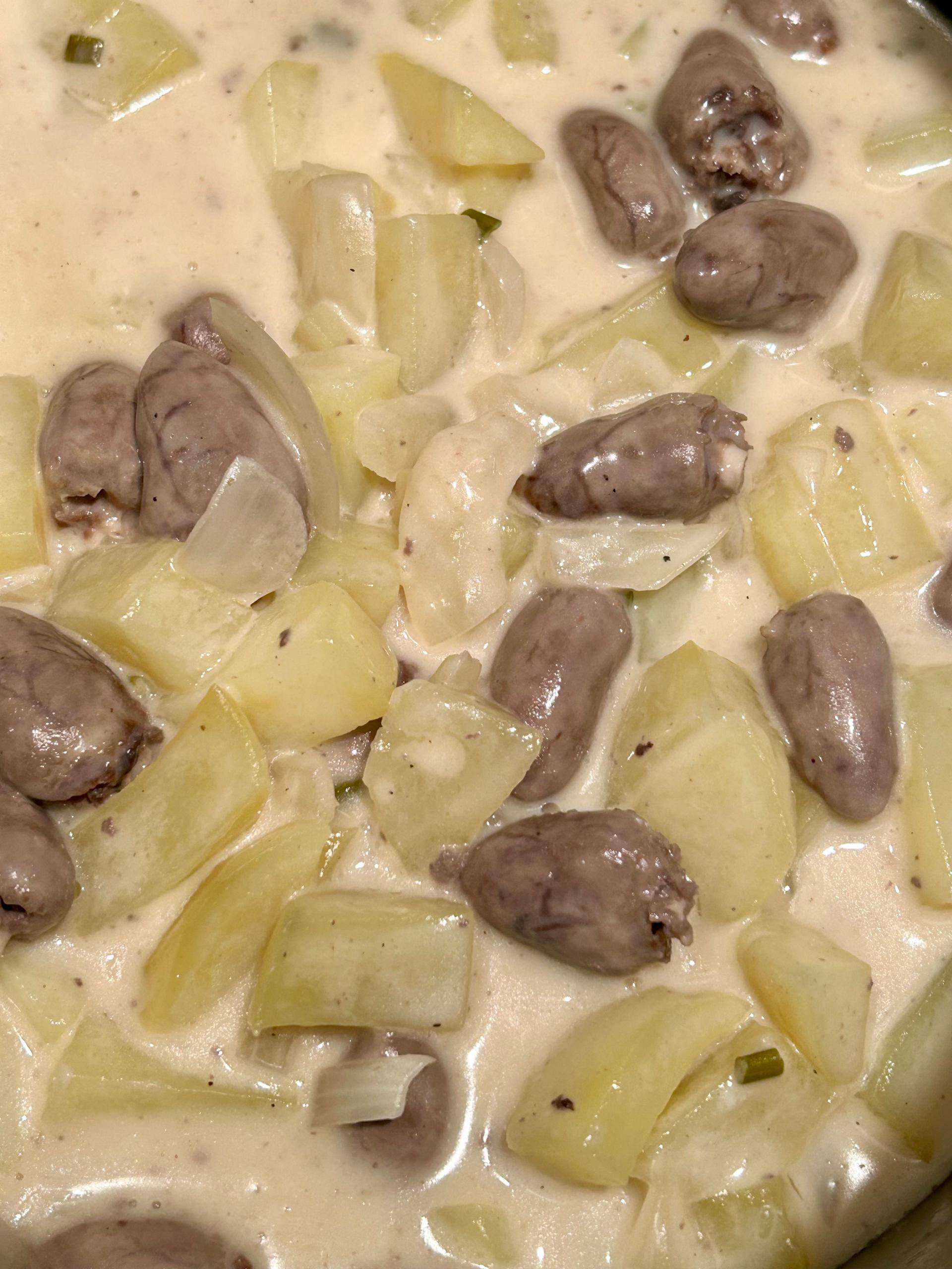 Cœurs de poulet et pommes de terre - Recette Cookeo | Moulinex