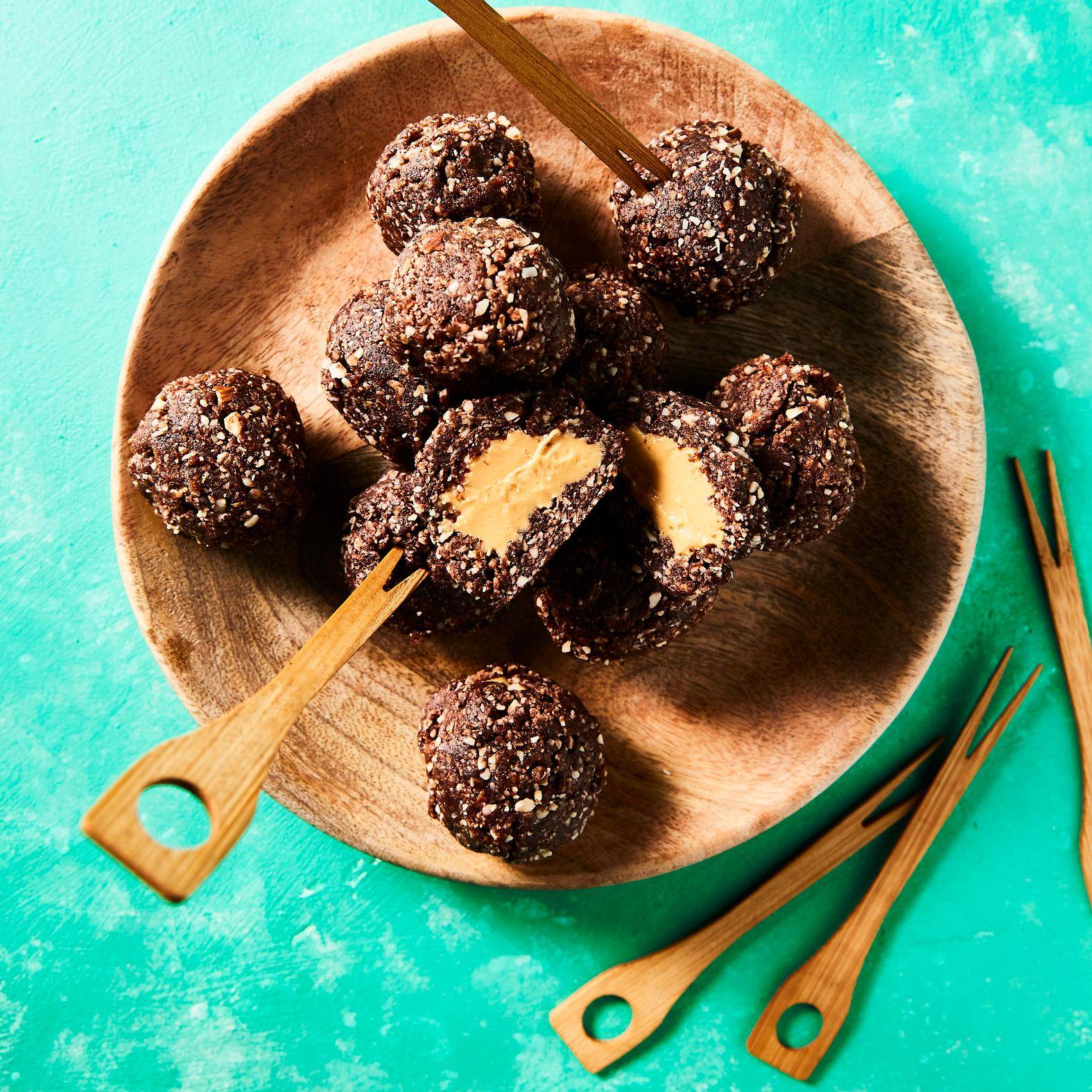 Energy balls cœur cacahuètes - Recette Perfectmix + | Moulinex