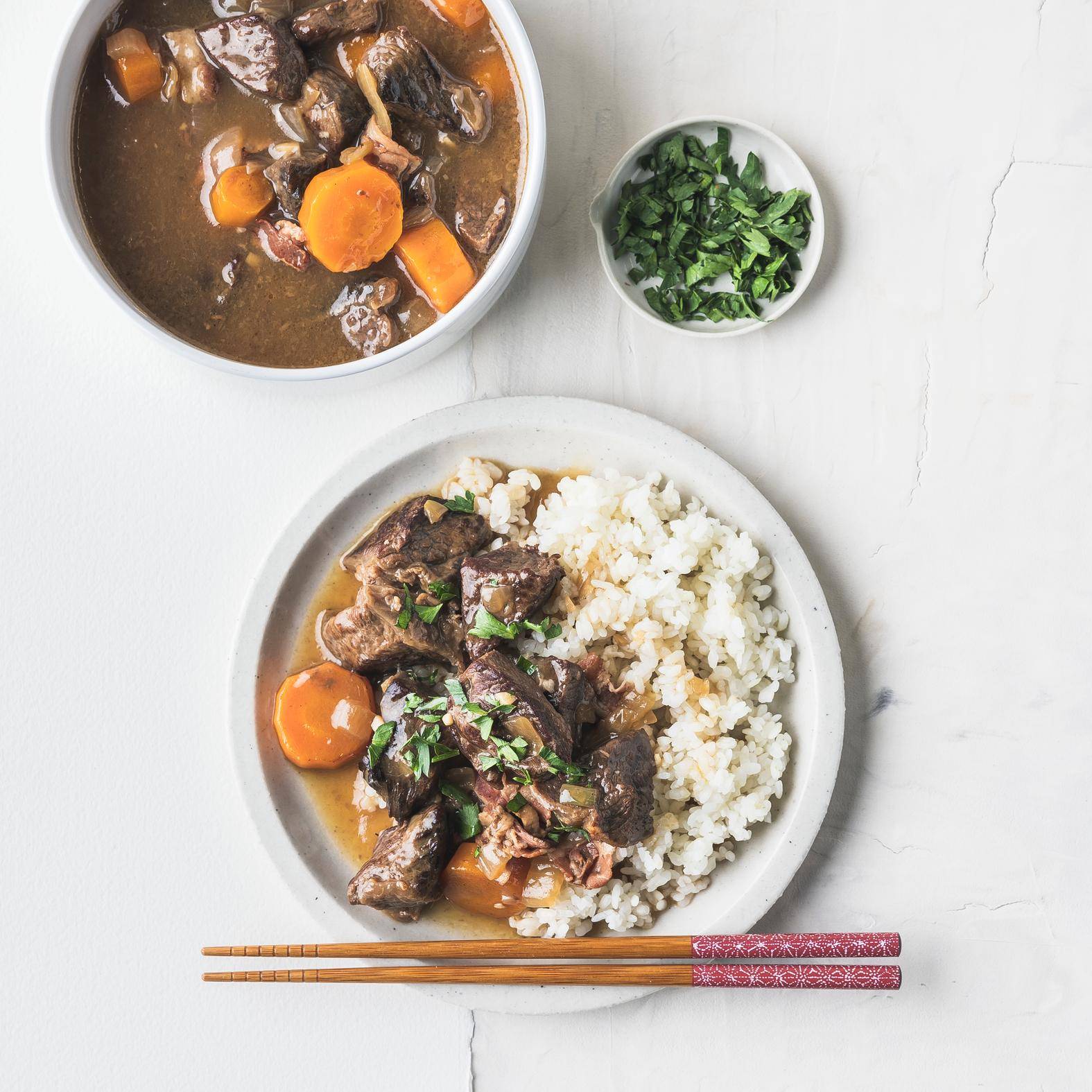 Mijoté de boeuf à la japonaise - Recette Cookeo | Moulinex