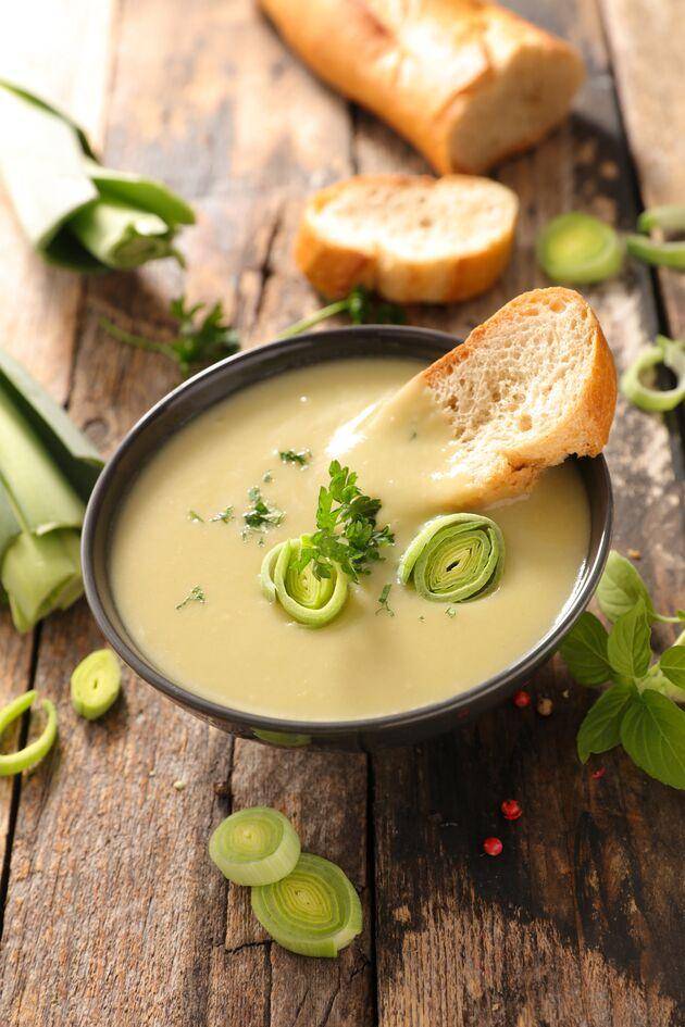 Velouté de poireaux au roquefort - Recepten Perfectmix Cook | Moulinex