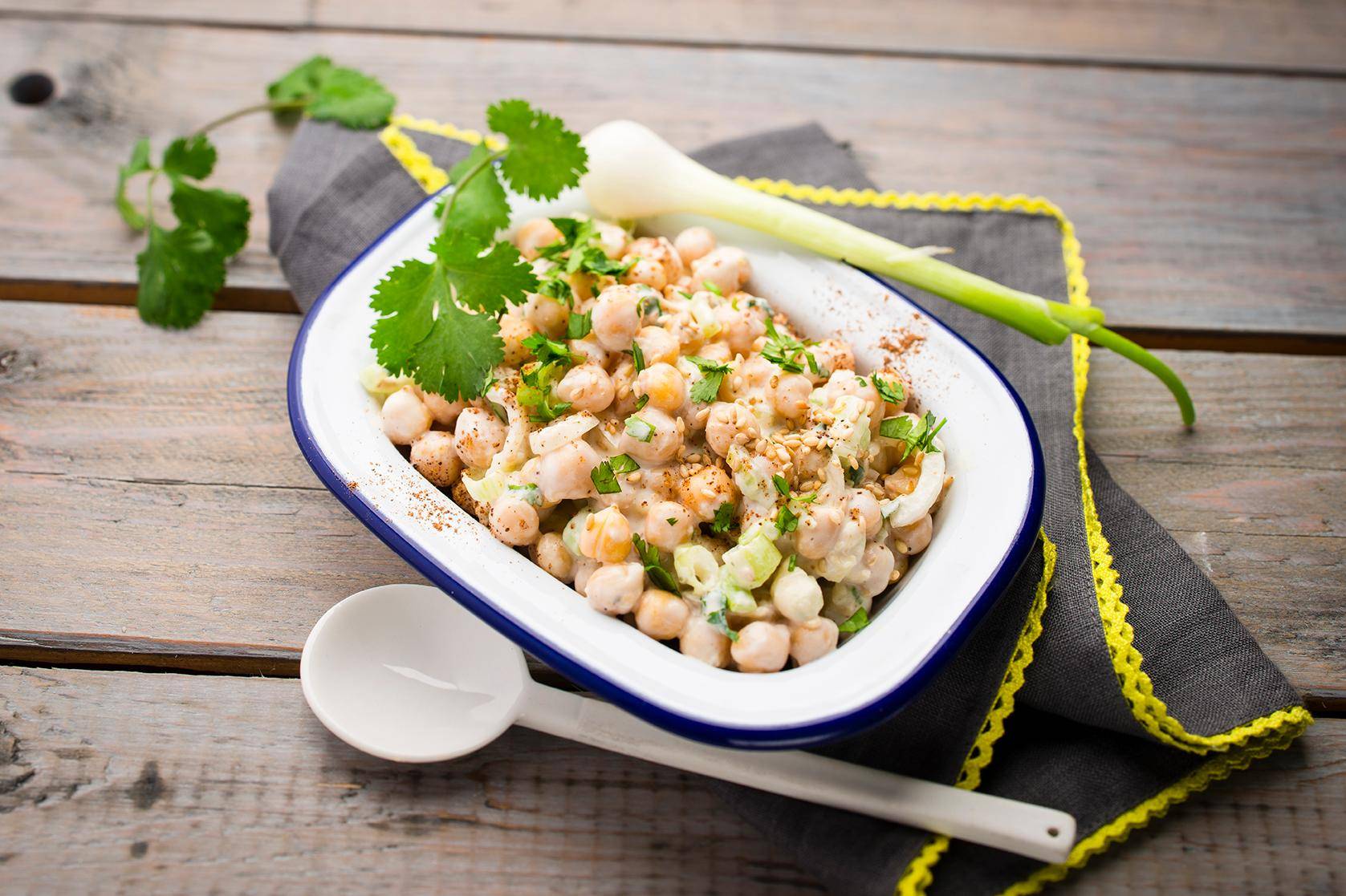 Salade de pois chiche sésame - Recepten Cookeo | Moulinex