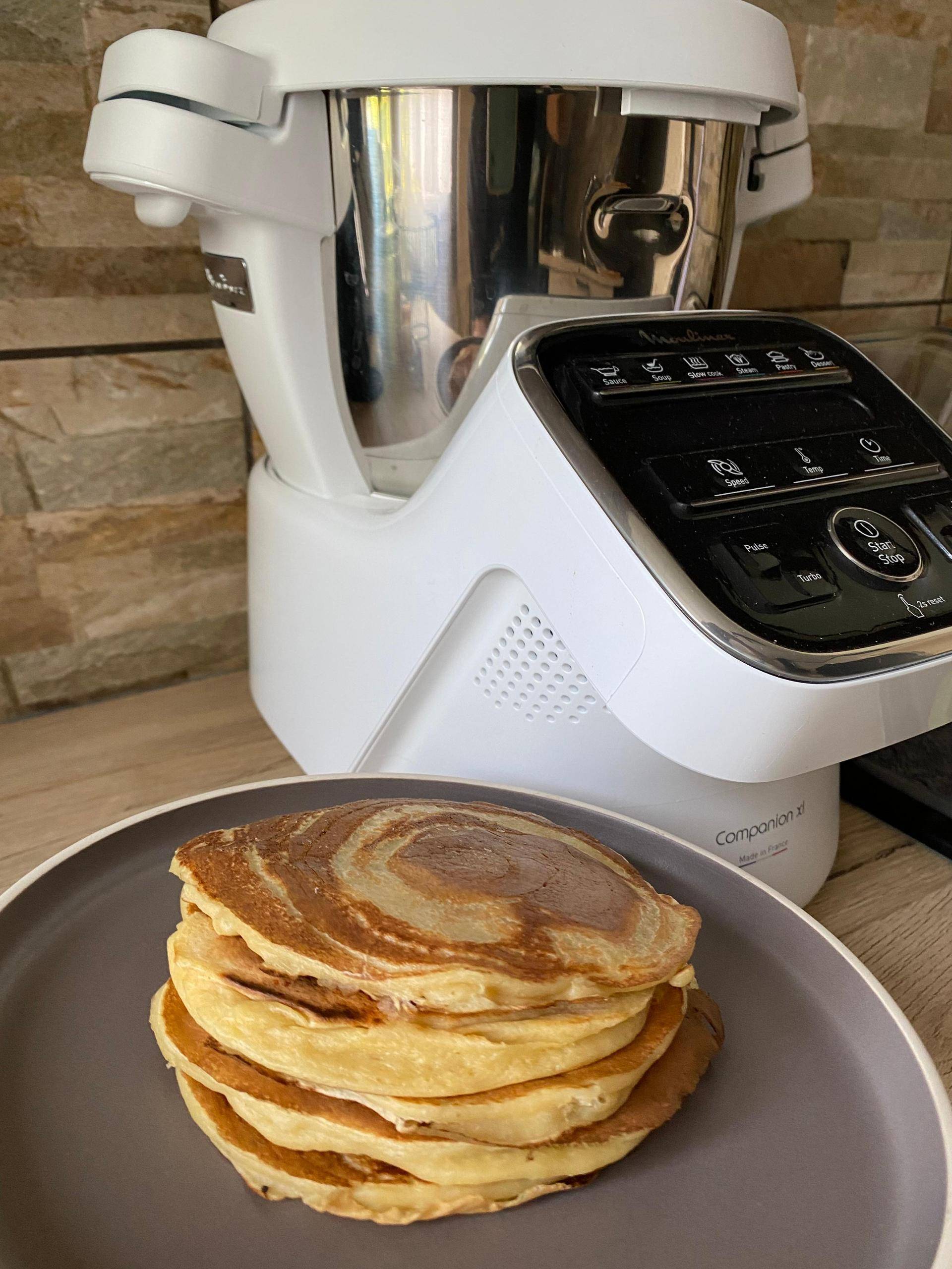 Pancakes - sans balance - Recette Companion XL | Moulinex