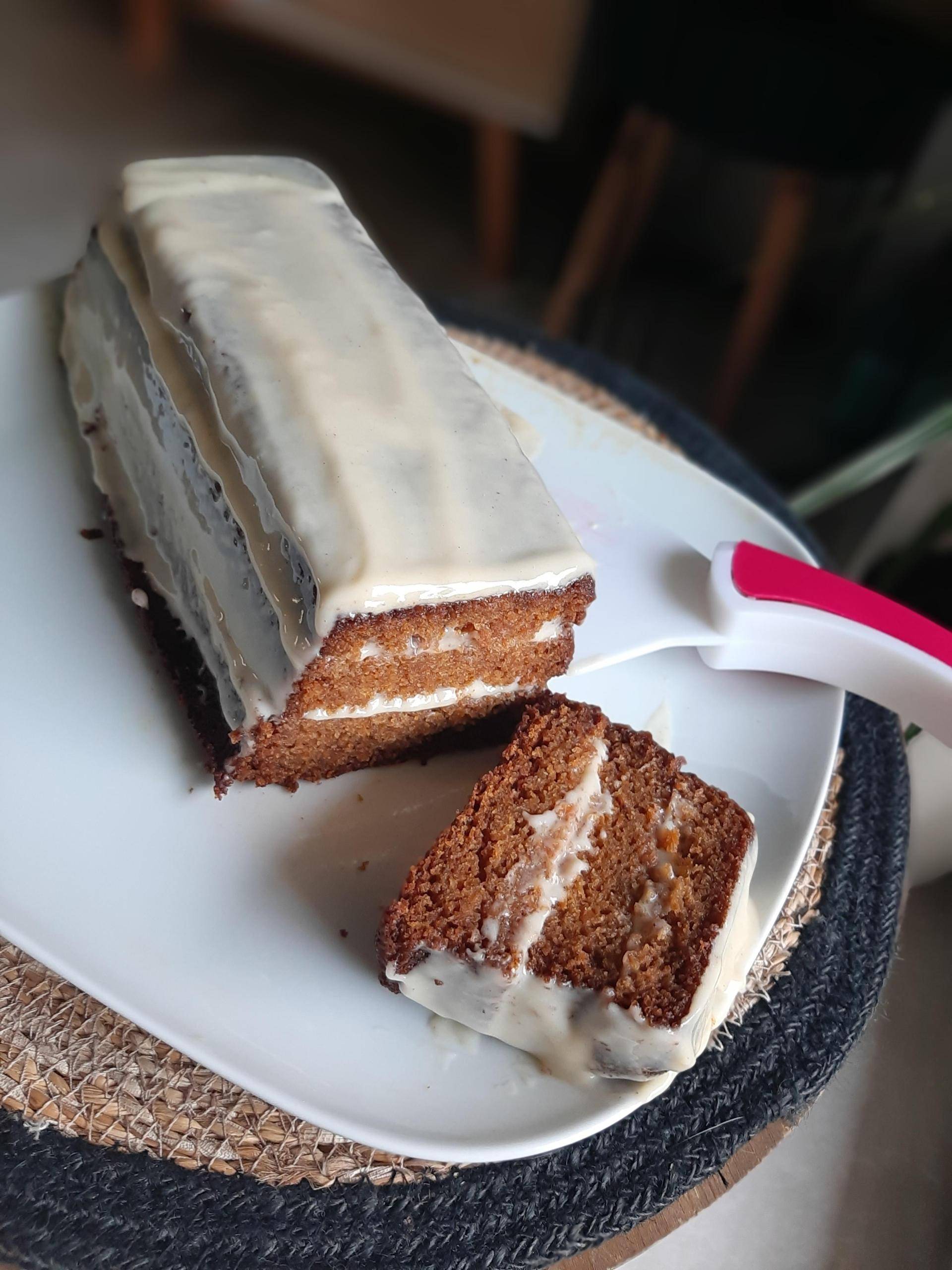 Carrot cake, glaçage au sirop d'érable - Recepten Companion XL | Moulinex
