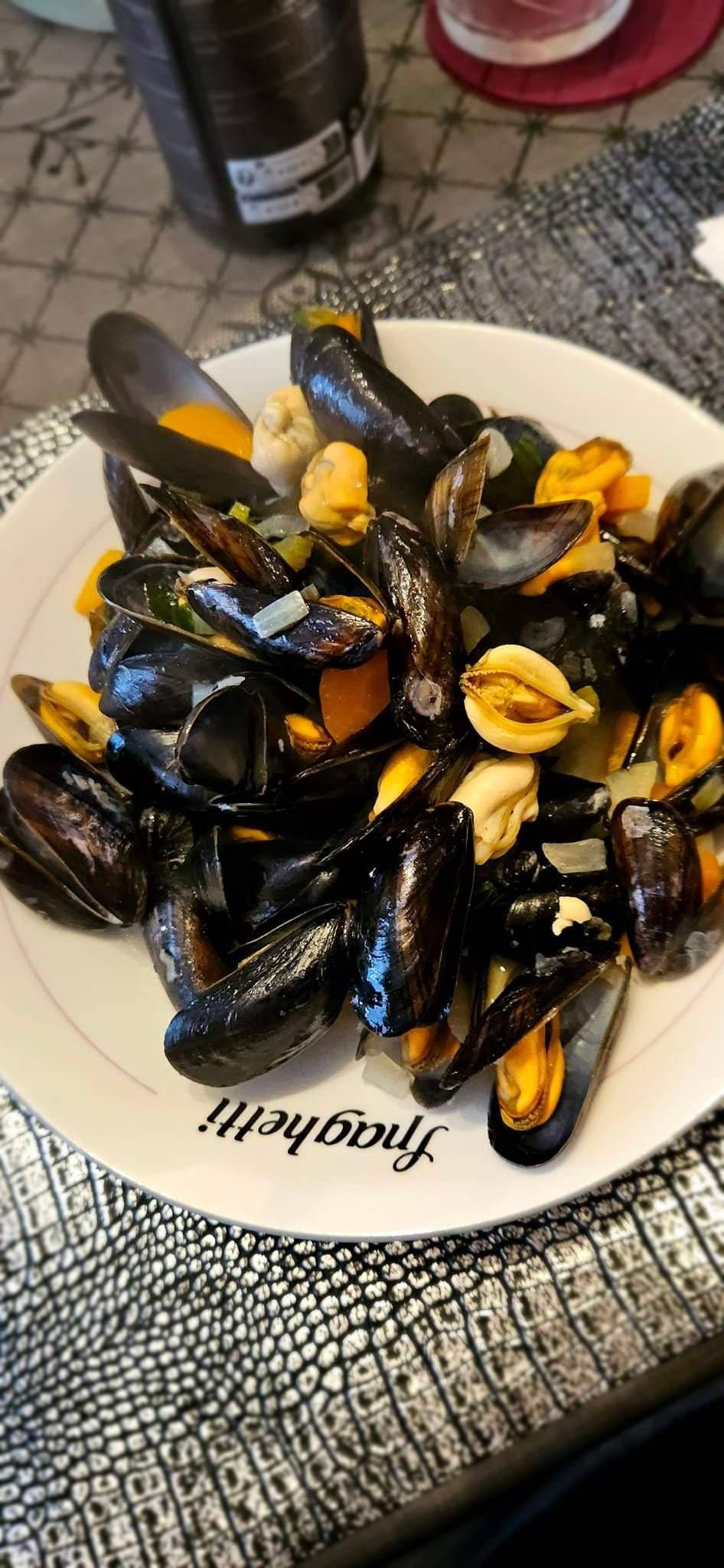 Moules aux petits légumes au Cookeo à ma façon - Recepten Cookeo V3 | Moulinex