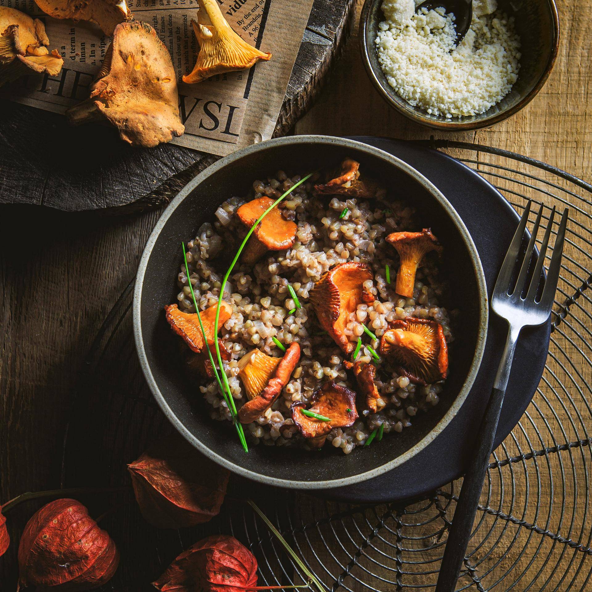 Risotto sarrasin girolles - Recepten Cookeo V3 Mini | Moulinex
