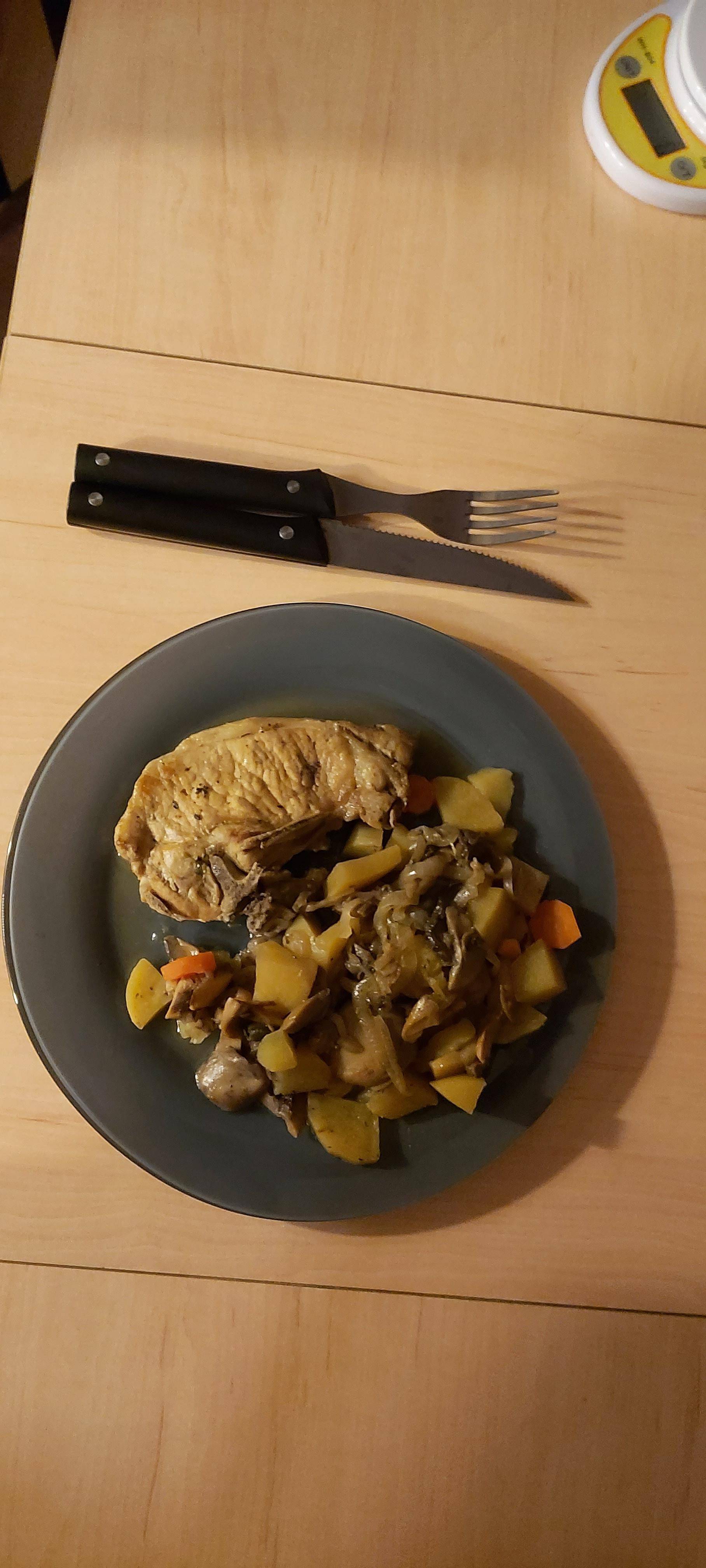Côte de porc paysanne - Recepten Cookeo | Moulinex