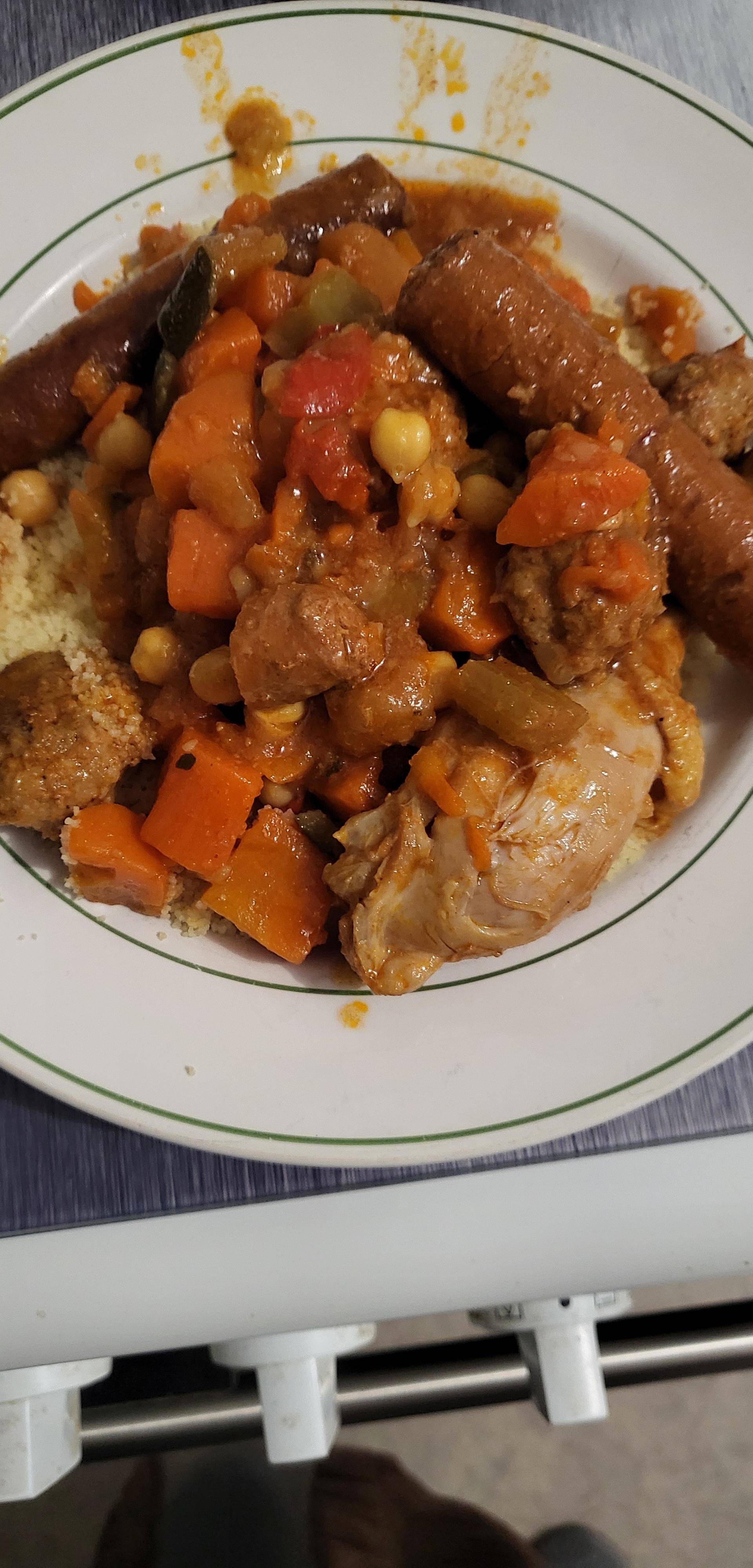 Couscous poulet,merguez, boulettes - Recette Cookeo Infinity Autostir | Moulinex