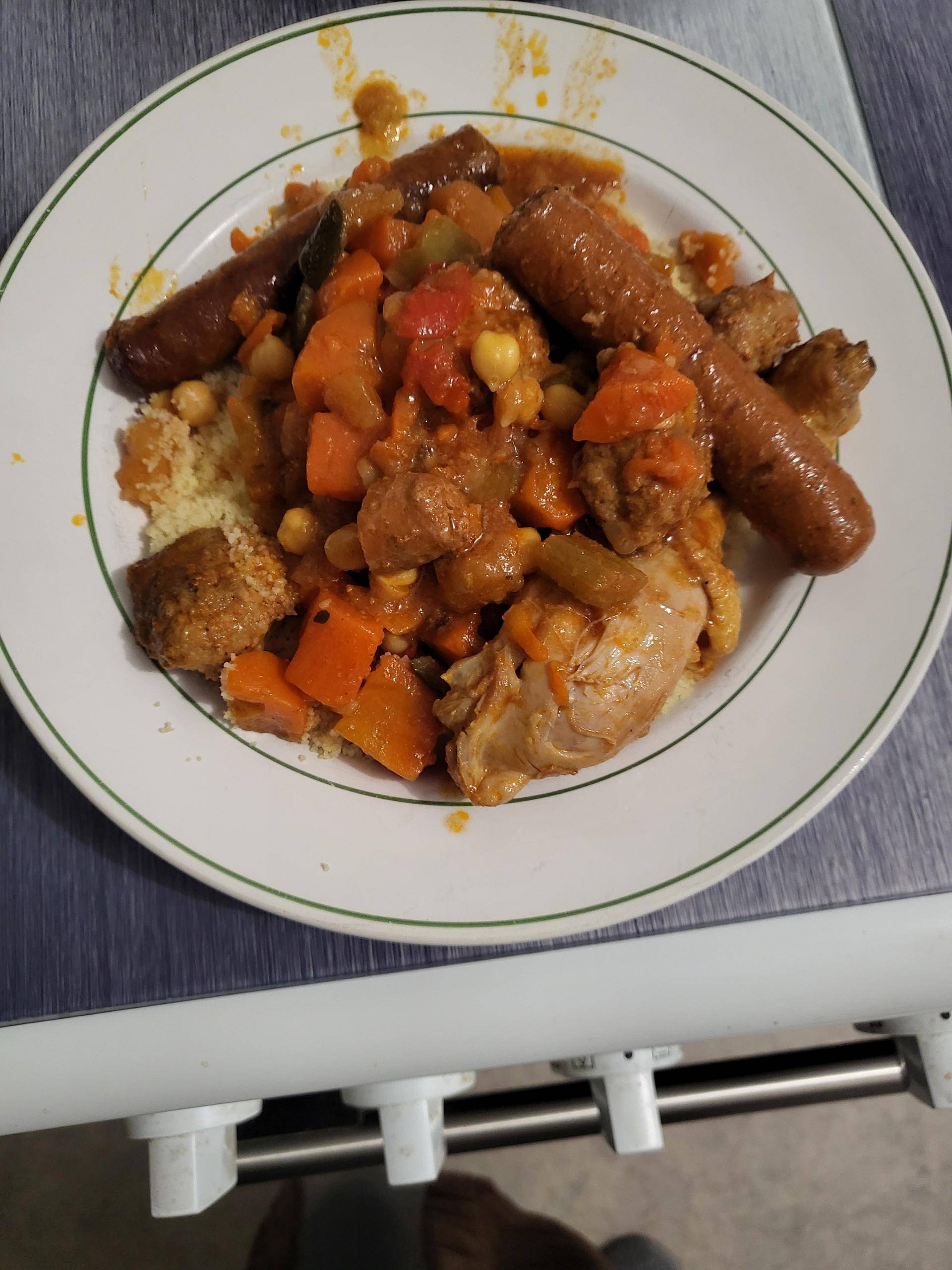 Couscous poulet,merguez, boulettes - Recette Cookeo Infinity Autostir | Moulinex