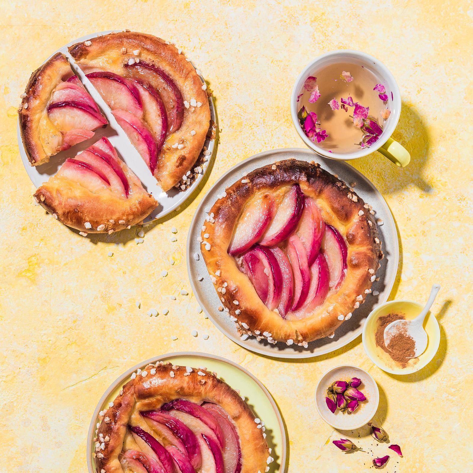Briochettes aux pêches - Recette Companion | Moulinex