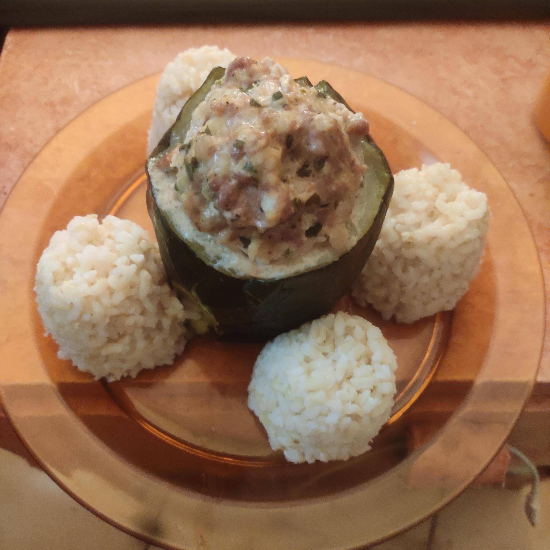 Courgettes Farcies au riz - Recepten Cookeo V3 | Moulinex