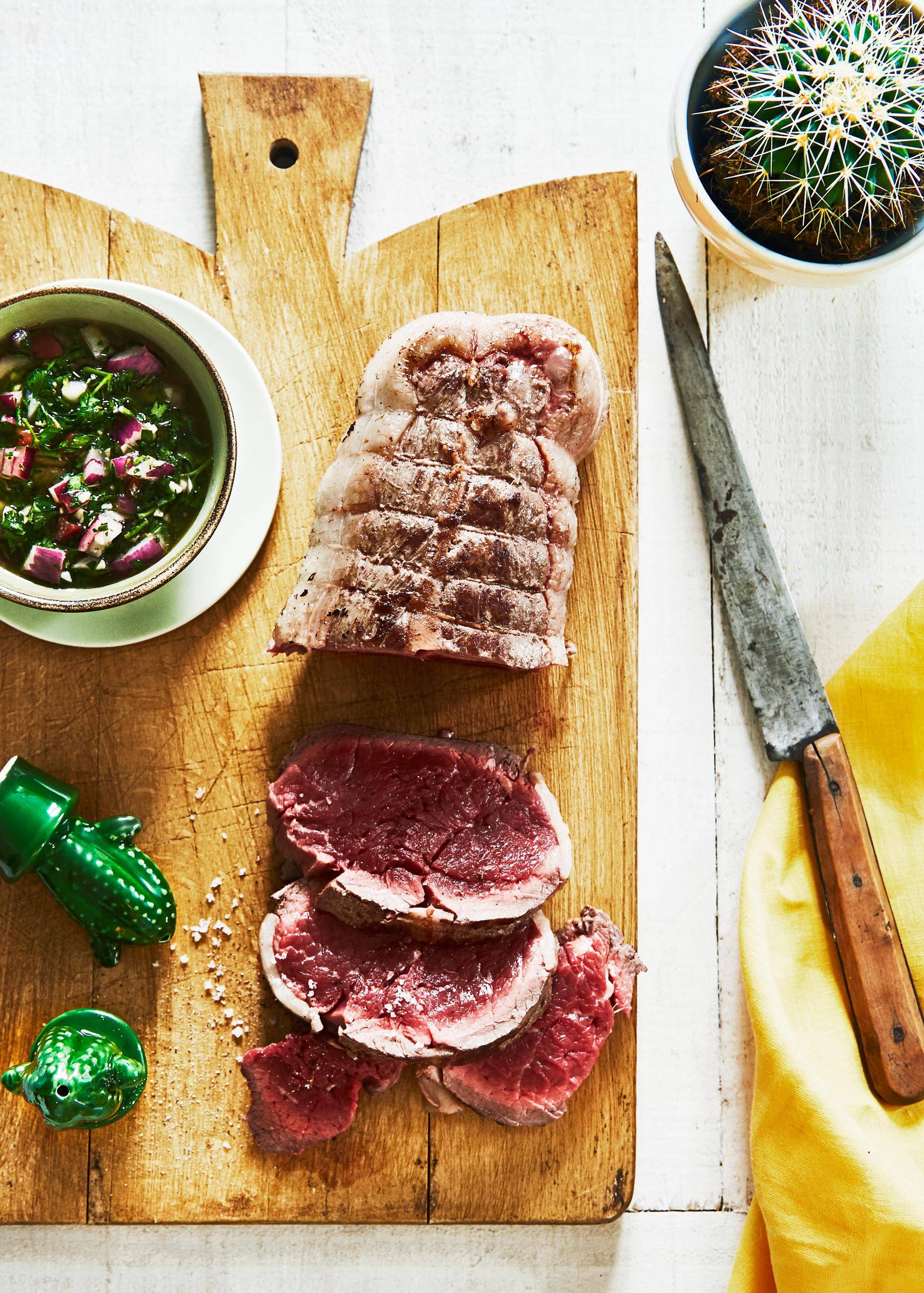 Rôti de bœuf sauce chimichurri - Recette Cookeo | Moulinex