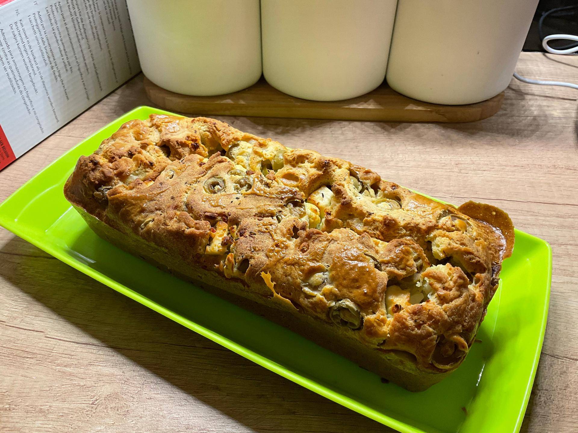 Cake fêta olives - Recepten Companion Connect XL | Moulinex