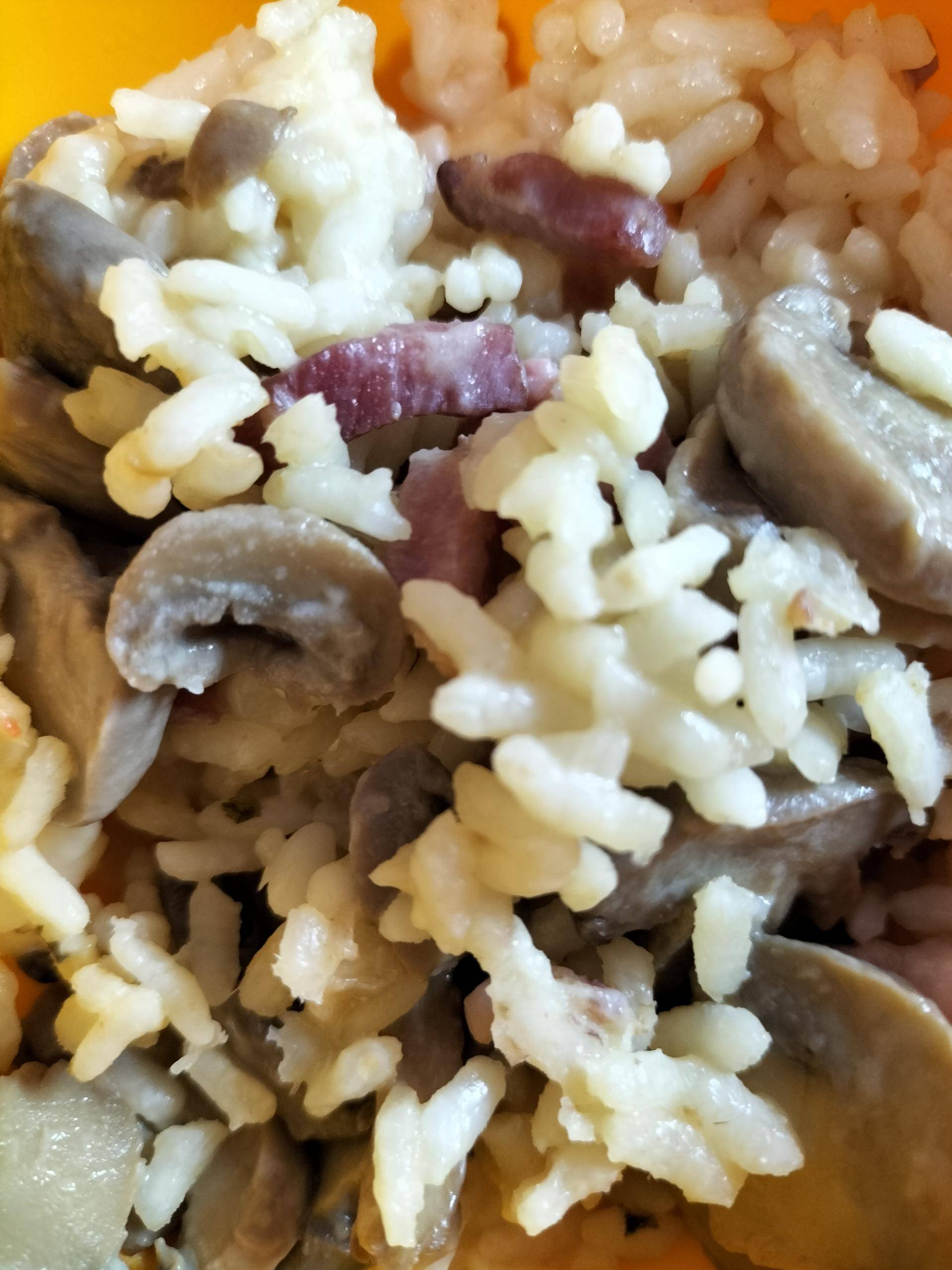 Risotto champignons lardons - Recepten Cookeo | Moulinex
