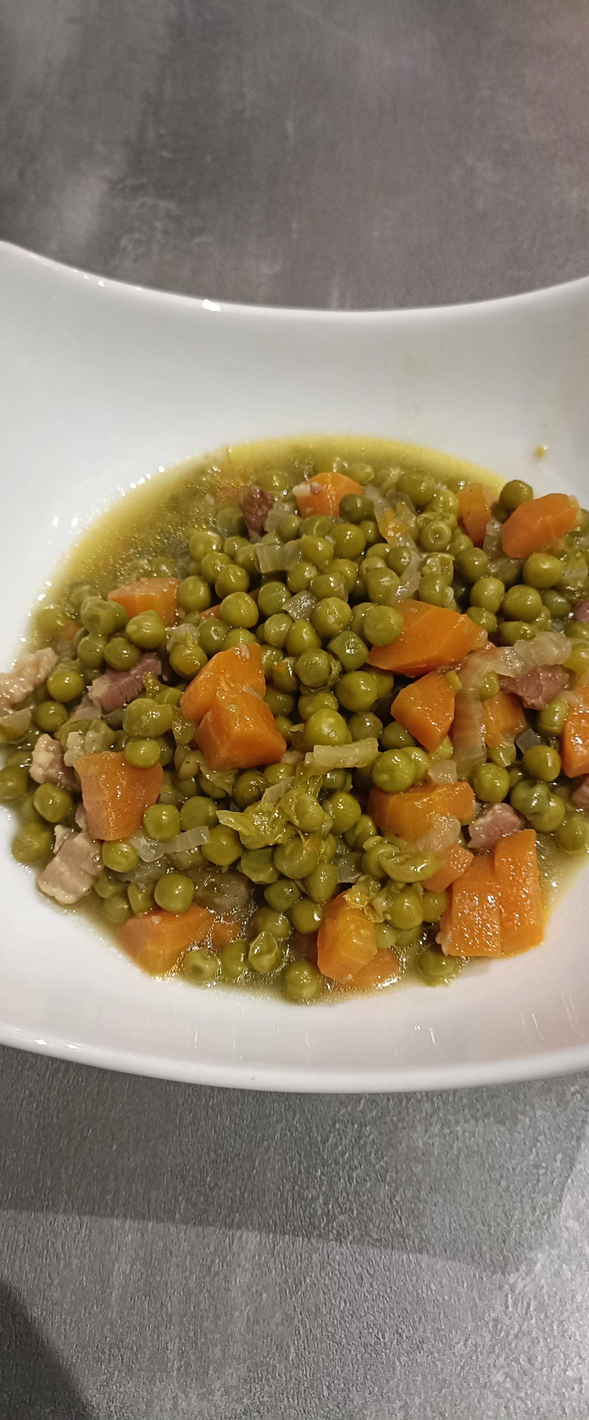 Petit pois a la francaise - Recette Cookeo | Moulinex
