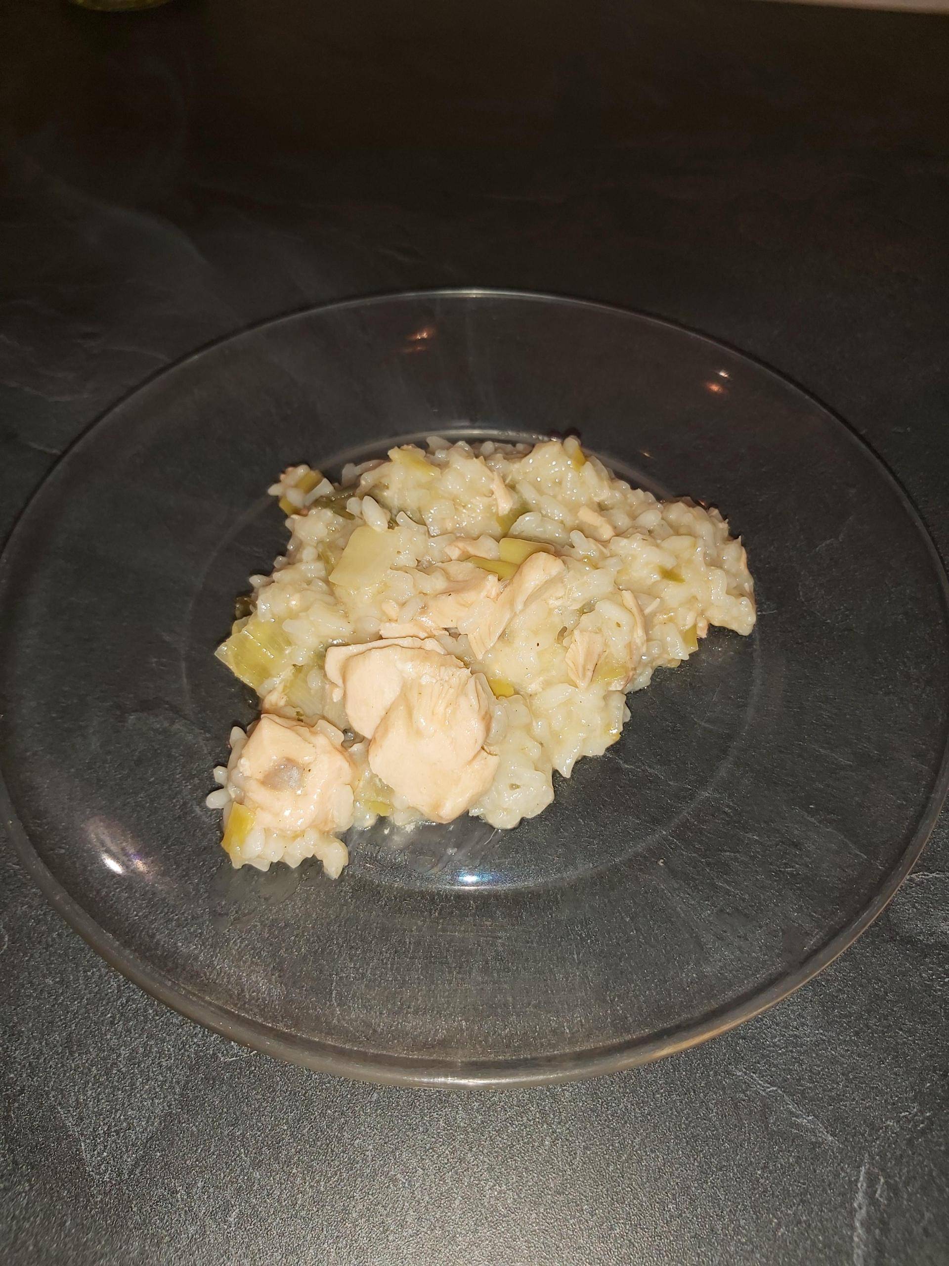 Risotto poireaux et saumon fumé - Recepten Companion XL | Moulinex