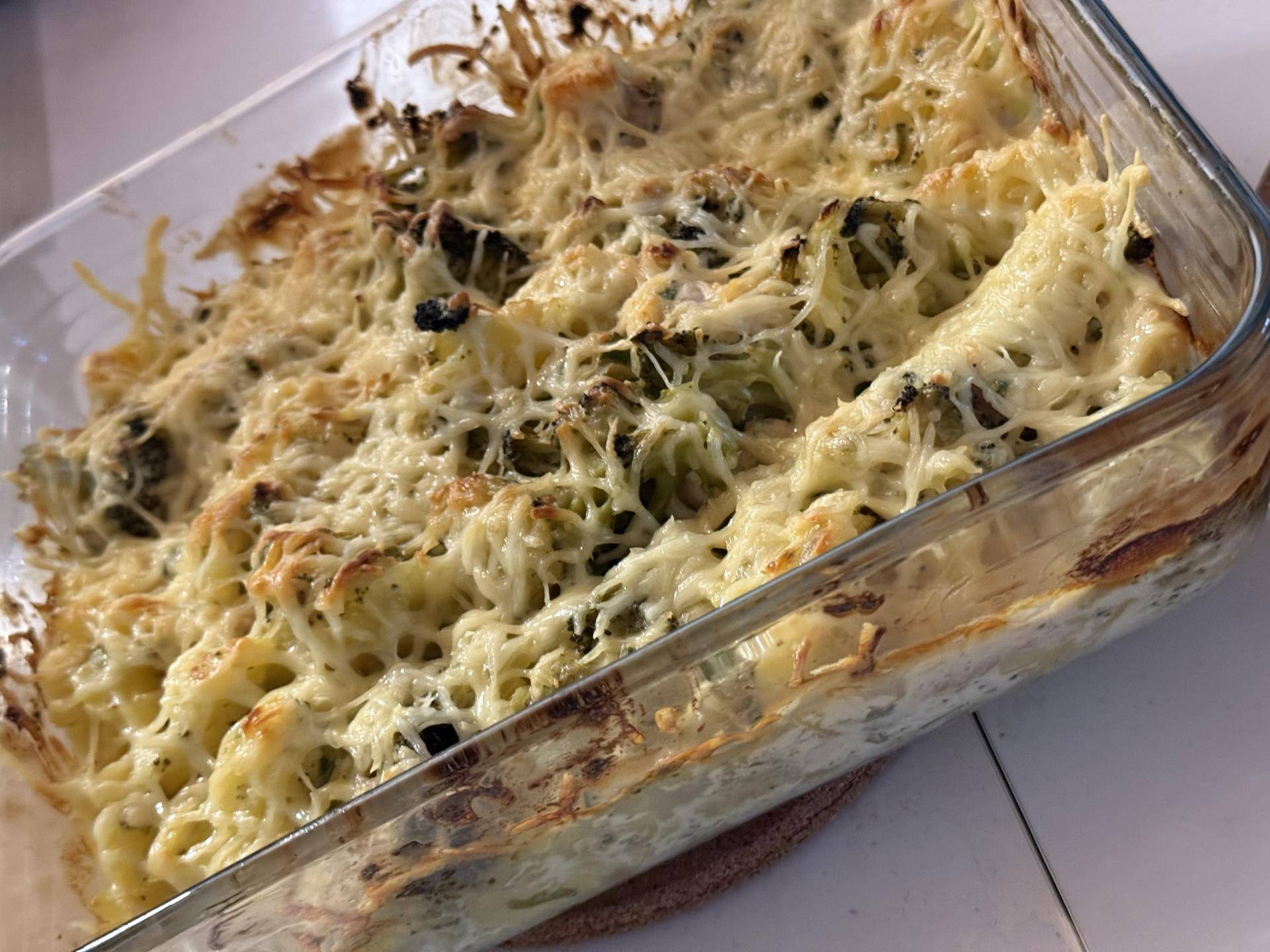 Gratin brocoli, saumon et pommes de terre au Cookeo puis au four - Recette Cookeo 10in1 | Moulinex