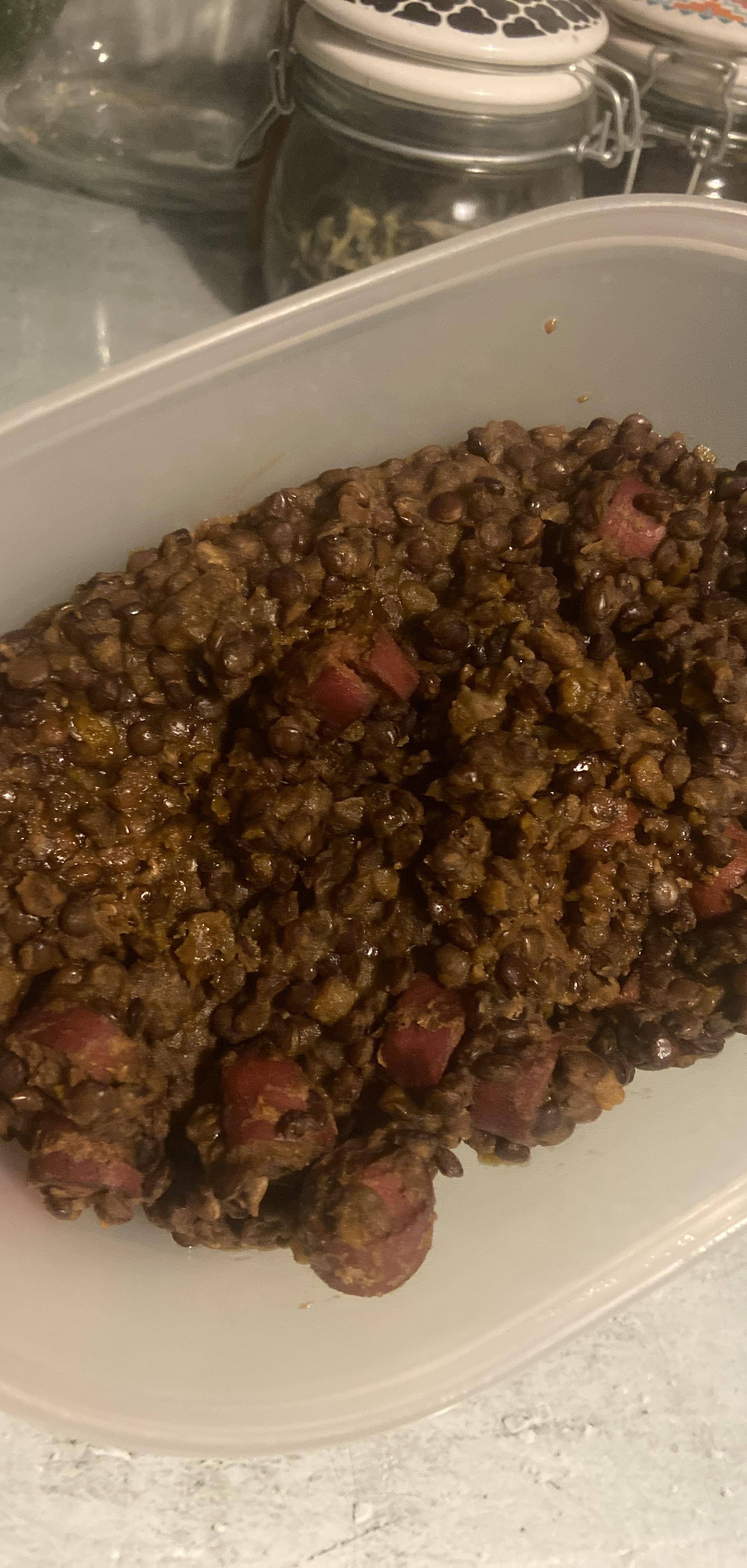 Lentilles knacki de poulet - Recette Cookeo V3 | Moulinex