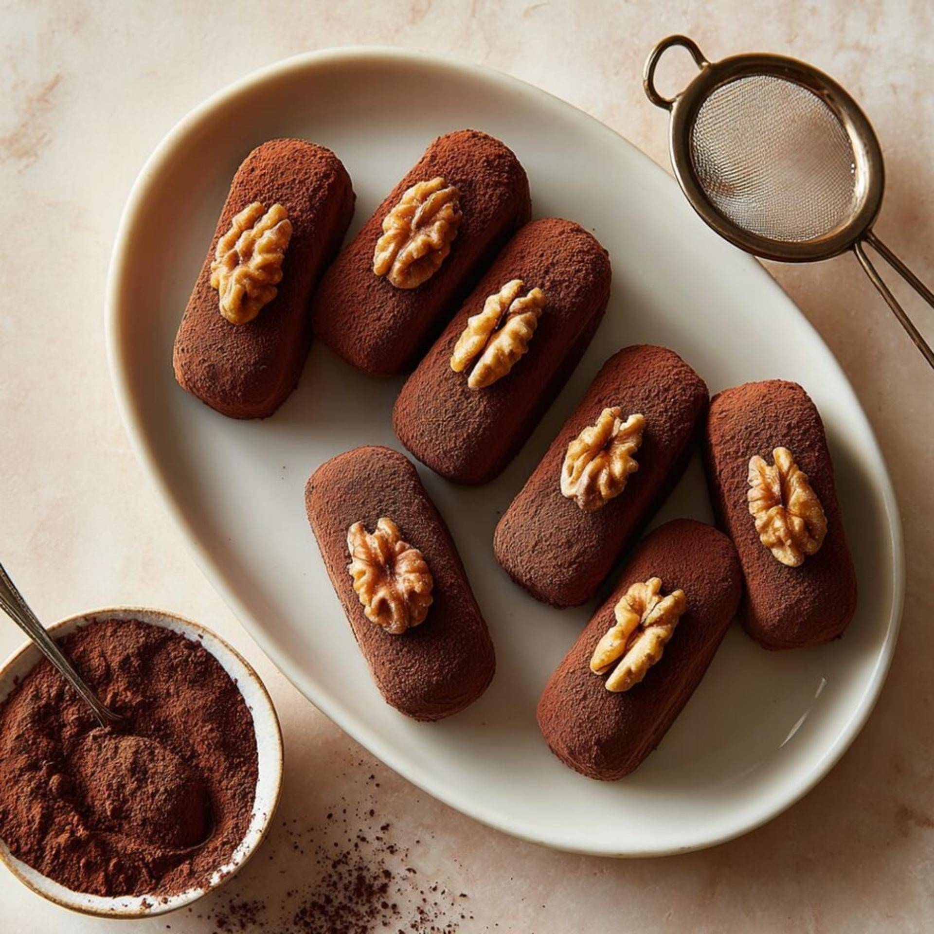 Gâteau « Kartoshka » aux noix - Recette BAKE PARTNER | Moulinex